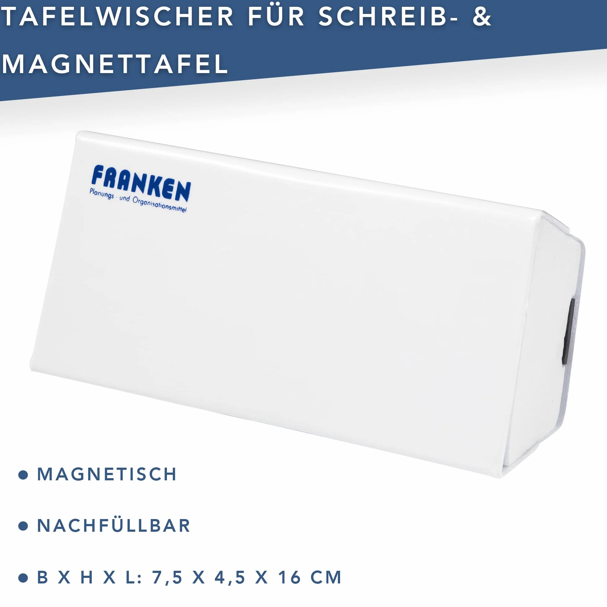 Franken Z1951 - Set iniziale per lavagna magnetica, per lavagne normali e quadrettate