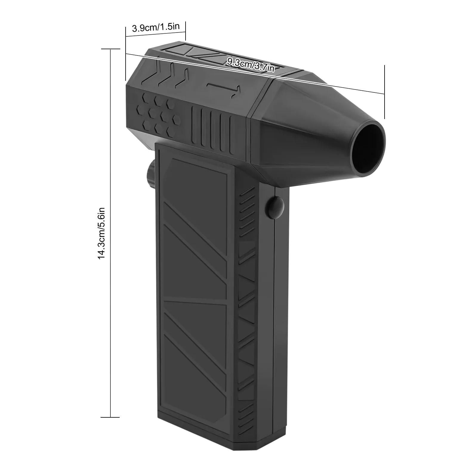 Ventola di polvere portatile elettrica 230W Compressed Air Duster USB Ricaricabile Air Spray PC Kit di Pulizia