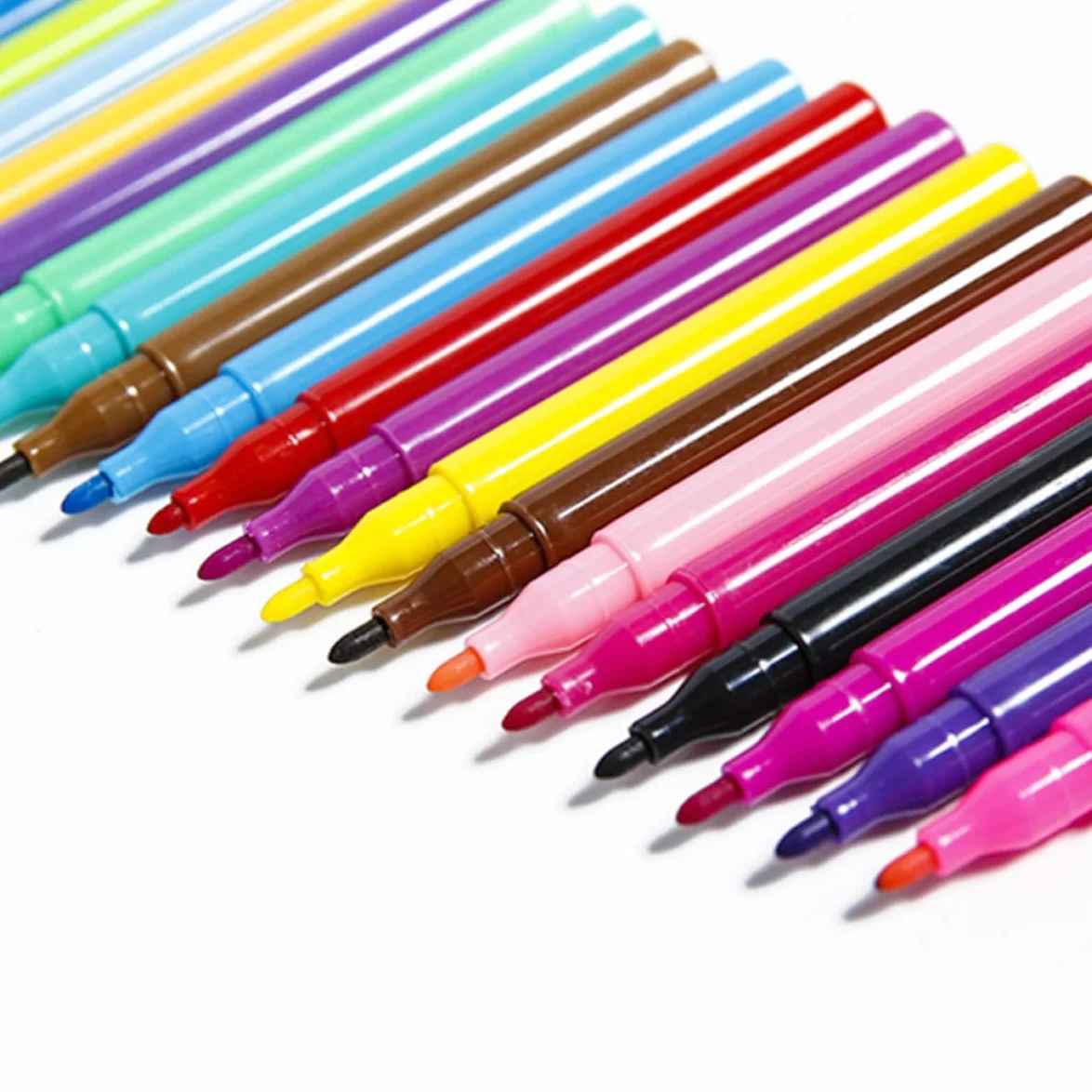 Mipcase 208 Pezzi Set di Penne Gel Colorate per Disegno, Punta Fine | Plastico, Inchiostro Premium, Scrittura Fluida, per Card Artigianali e Journal, per Adulti
