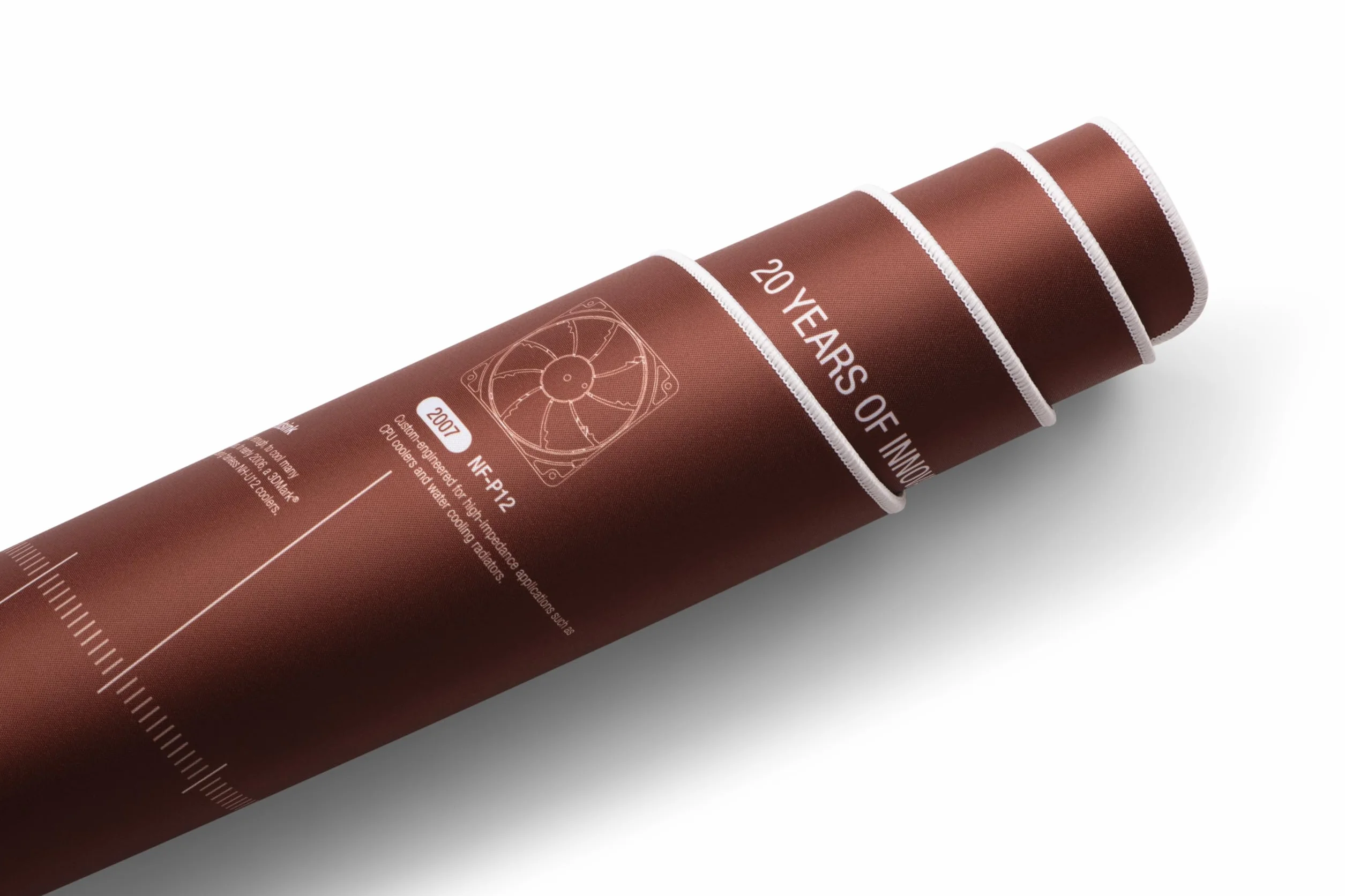 Noctua NP-DM3 Tappetino da Scrivania per il 20° Anniversario, 90x40 cm (Marrone)