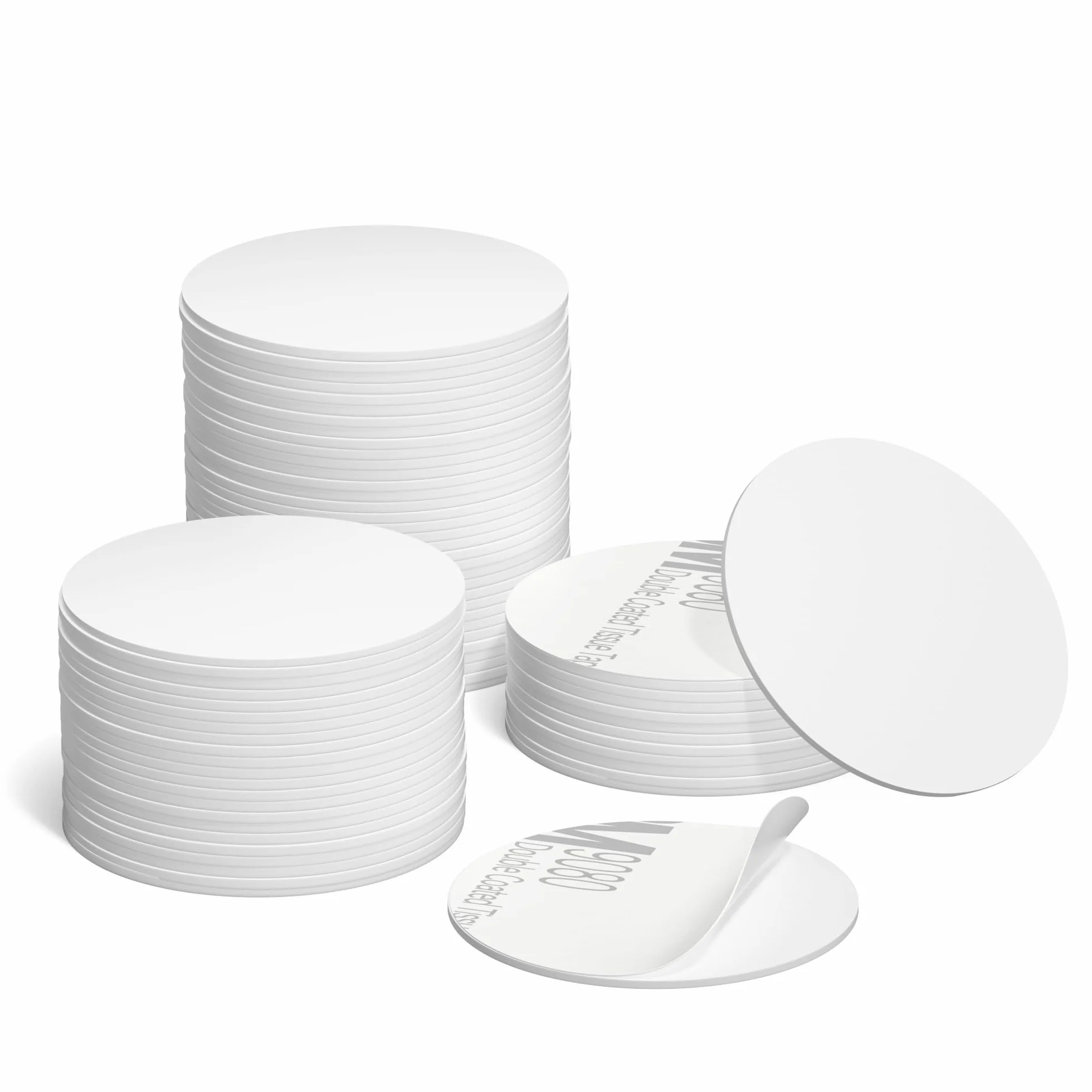 100 etichette NFC NTAG215 NFC bianche adesive NFC compatibili con TagMo e Amiibo con retro adesivo per un facile fissaggio