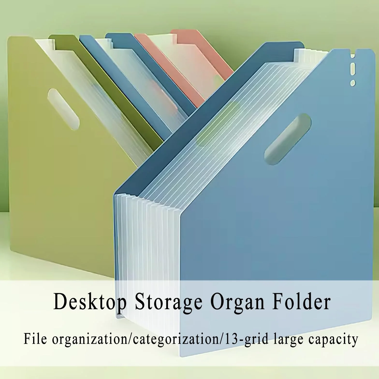 Cartelle di file, cartelle for documenti, cartelle 2 pezzi Cartella di file espandibile, organizer di file 13 tasche, scatola di archiviazione di documenti for fisarmonica autoportante organizer da ta