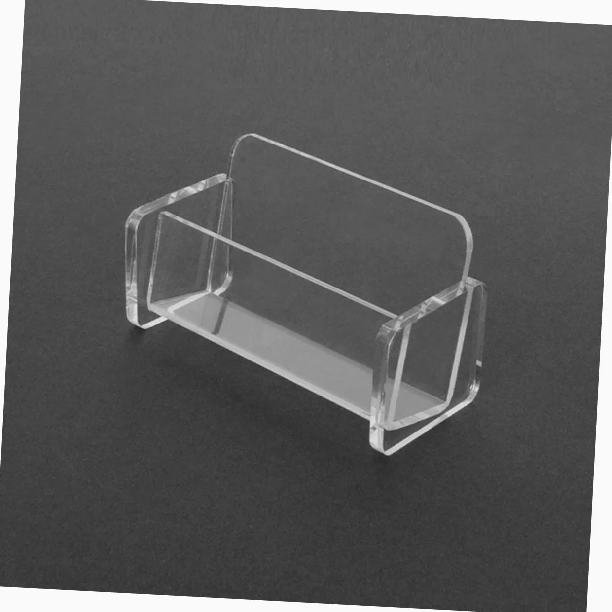 Operitacx 6pezzi Trasparenti Organizer Per Biglietti Visita Acrilico Per Scrivania Design e Adatto Per e