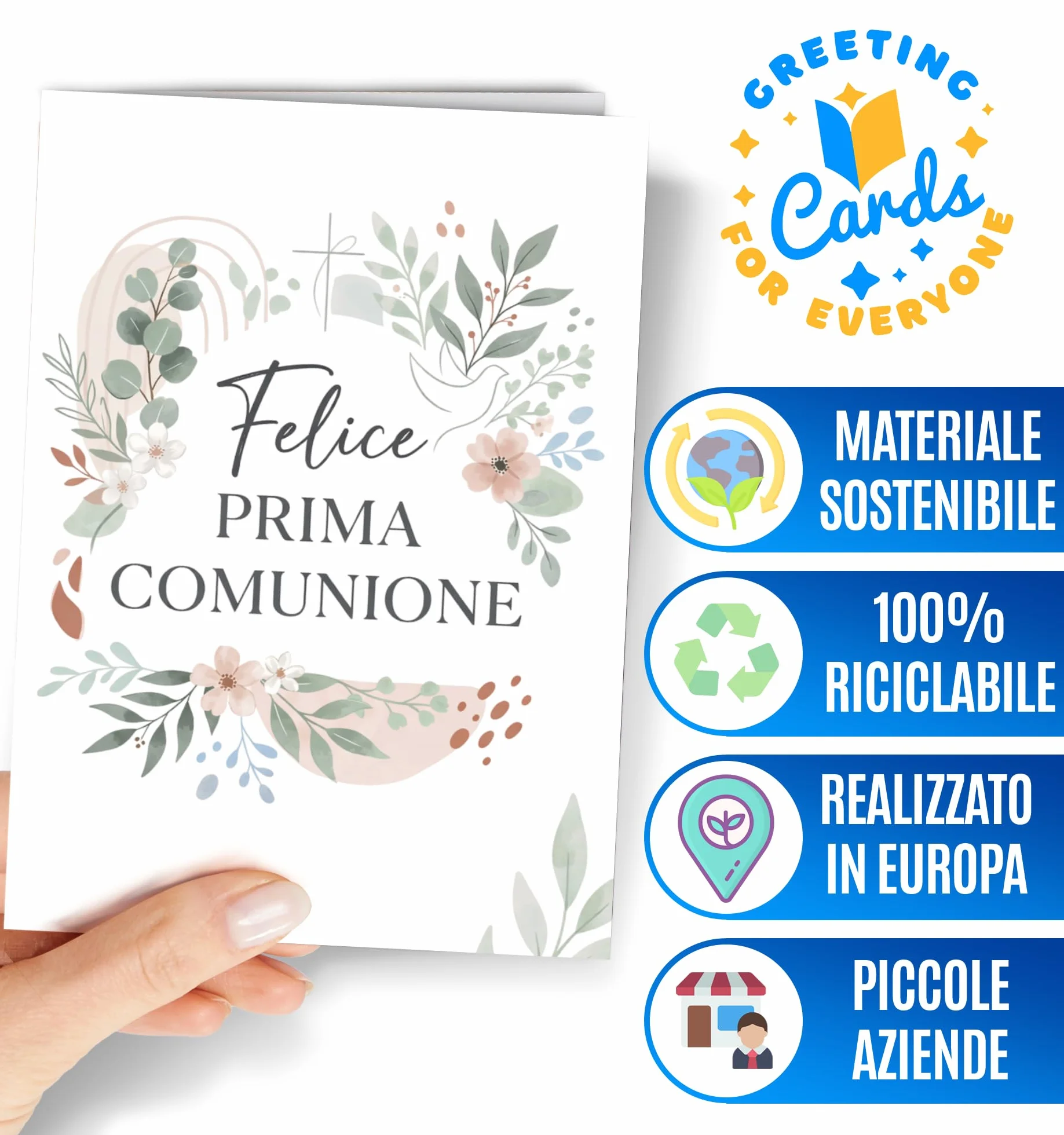 Bomboniere Comunione con Porta Soldi Biglietto Prima Comunione Bambina Bambino Religioso