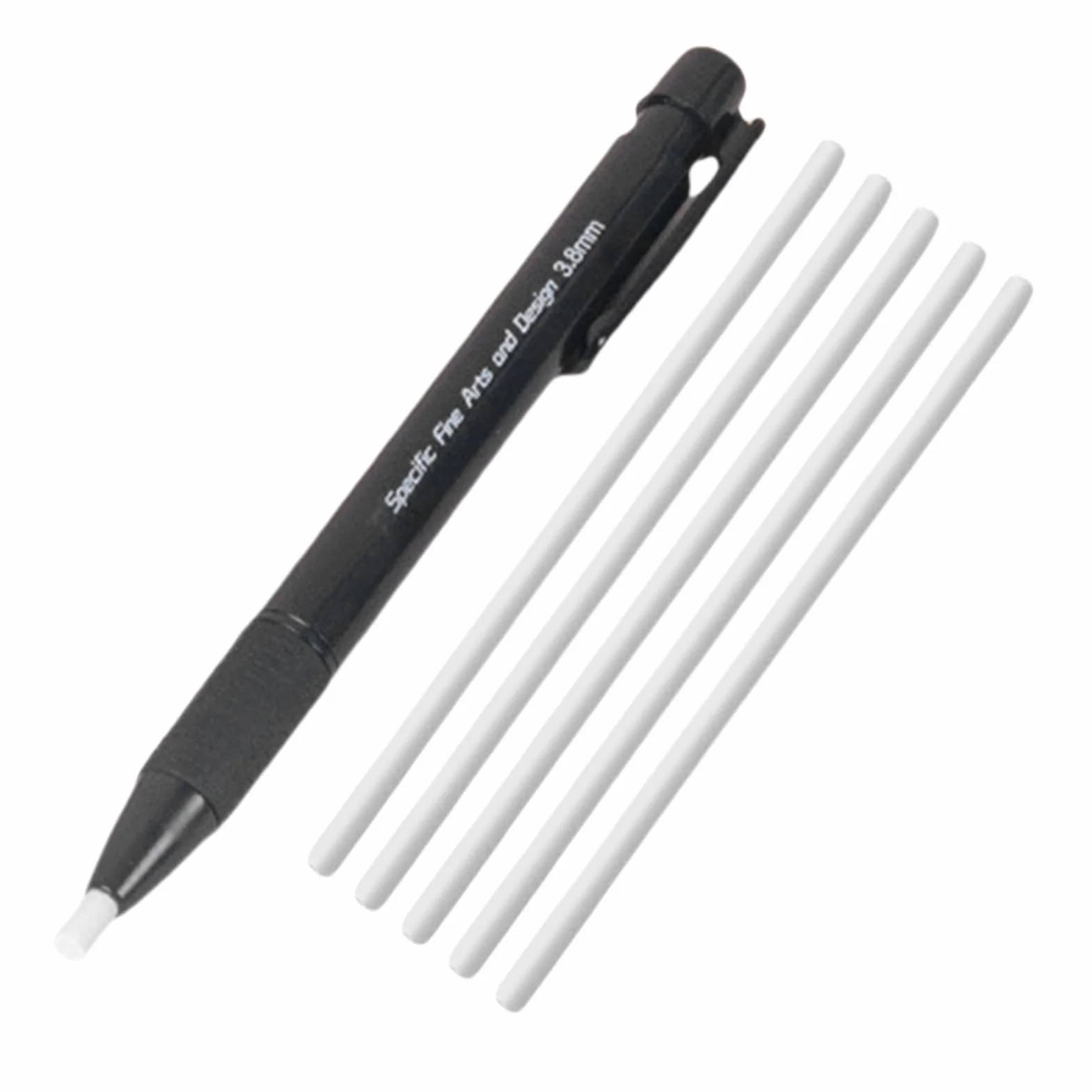 Gomma da cancellare di precisione 3,8 mm penna retrattile punta sottile 5 ricariche per artisti disegni schizzi