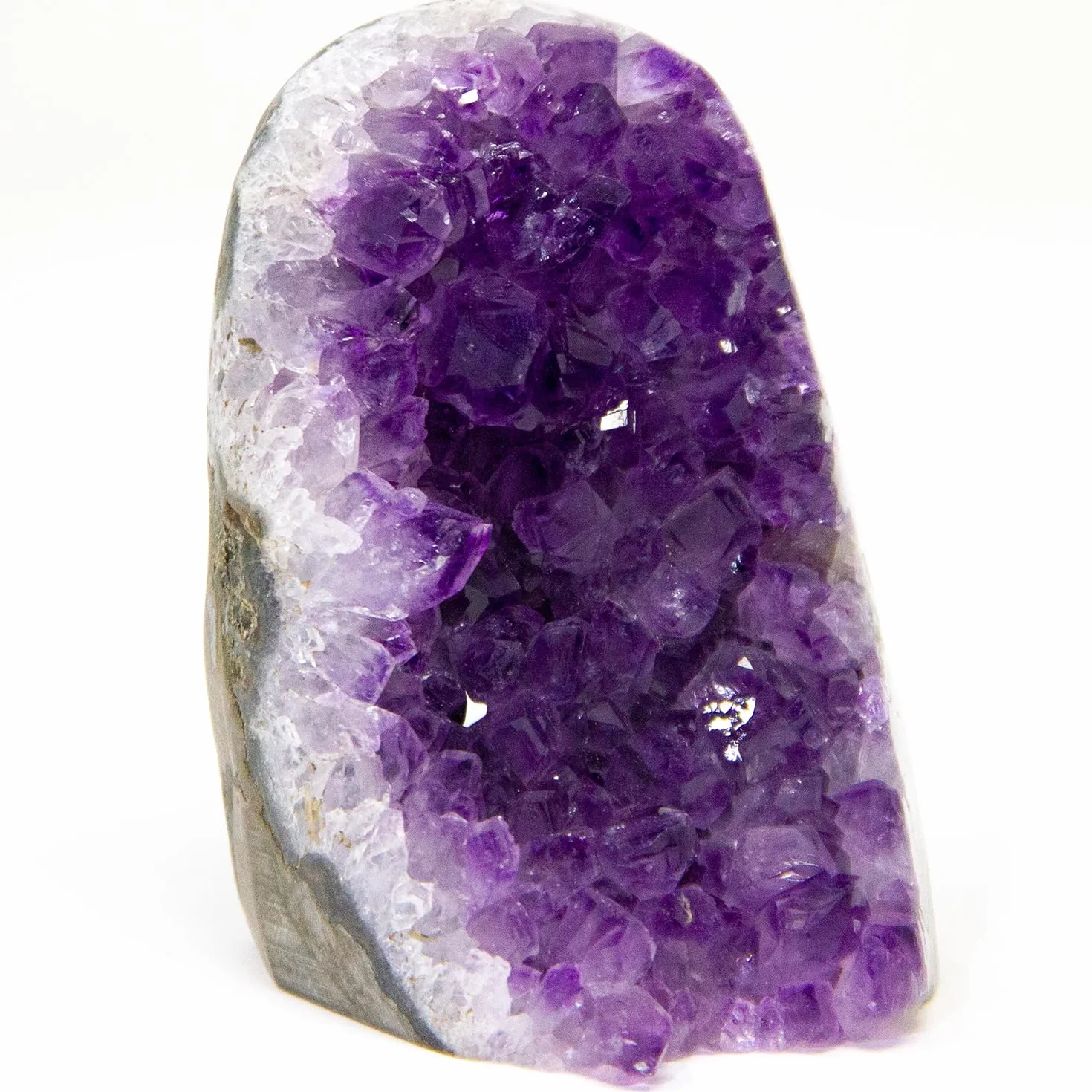 Extreme Polished Amethyst Cluster