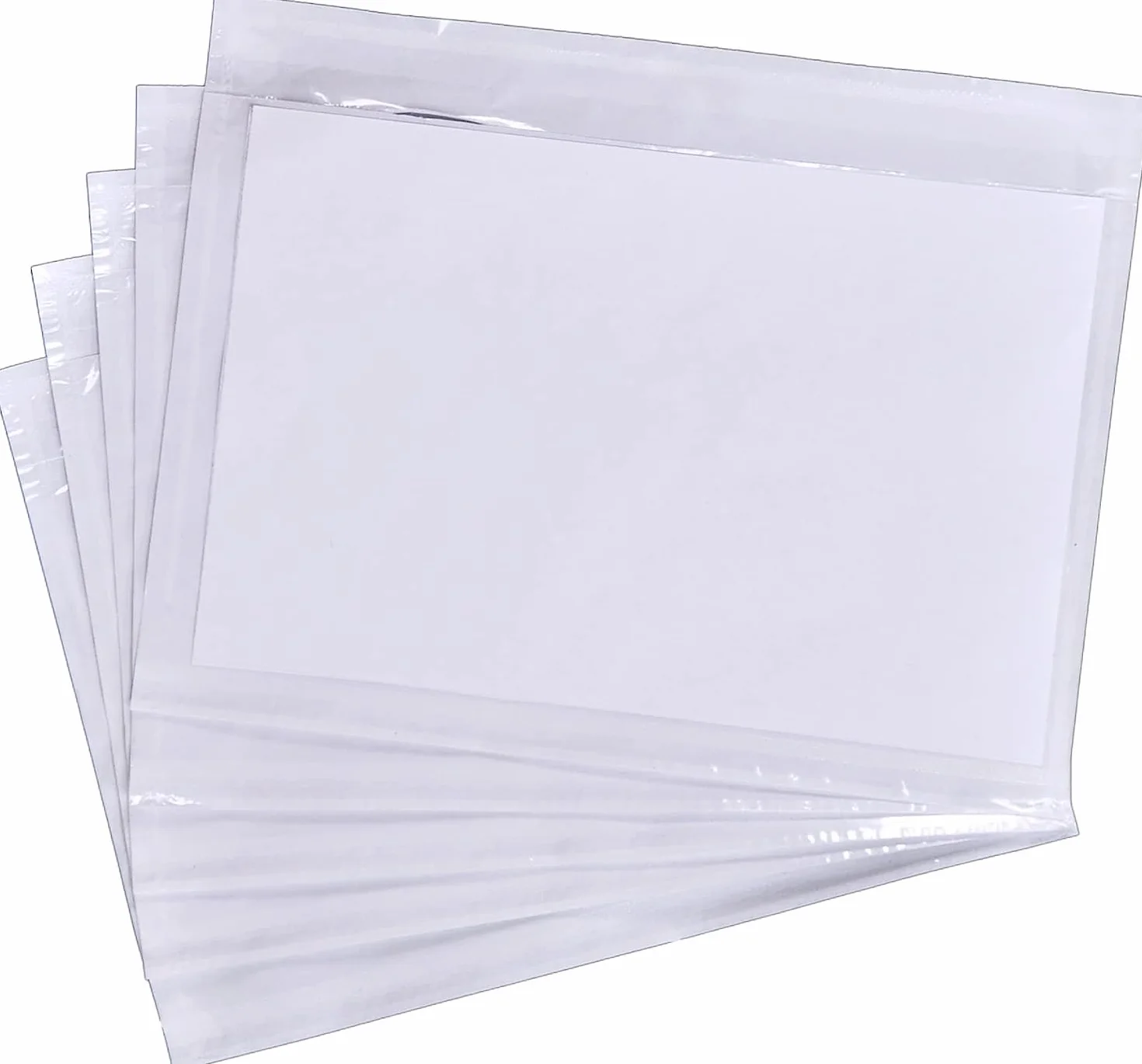 Pakomat Buste portadocumenti DIN C5 per formato A5, trasparenti autoadesive (500)