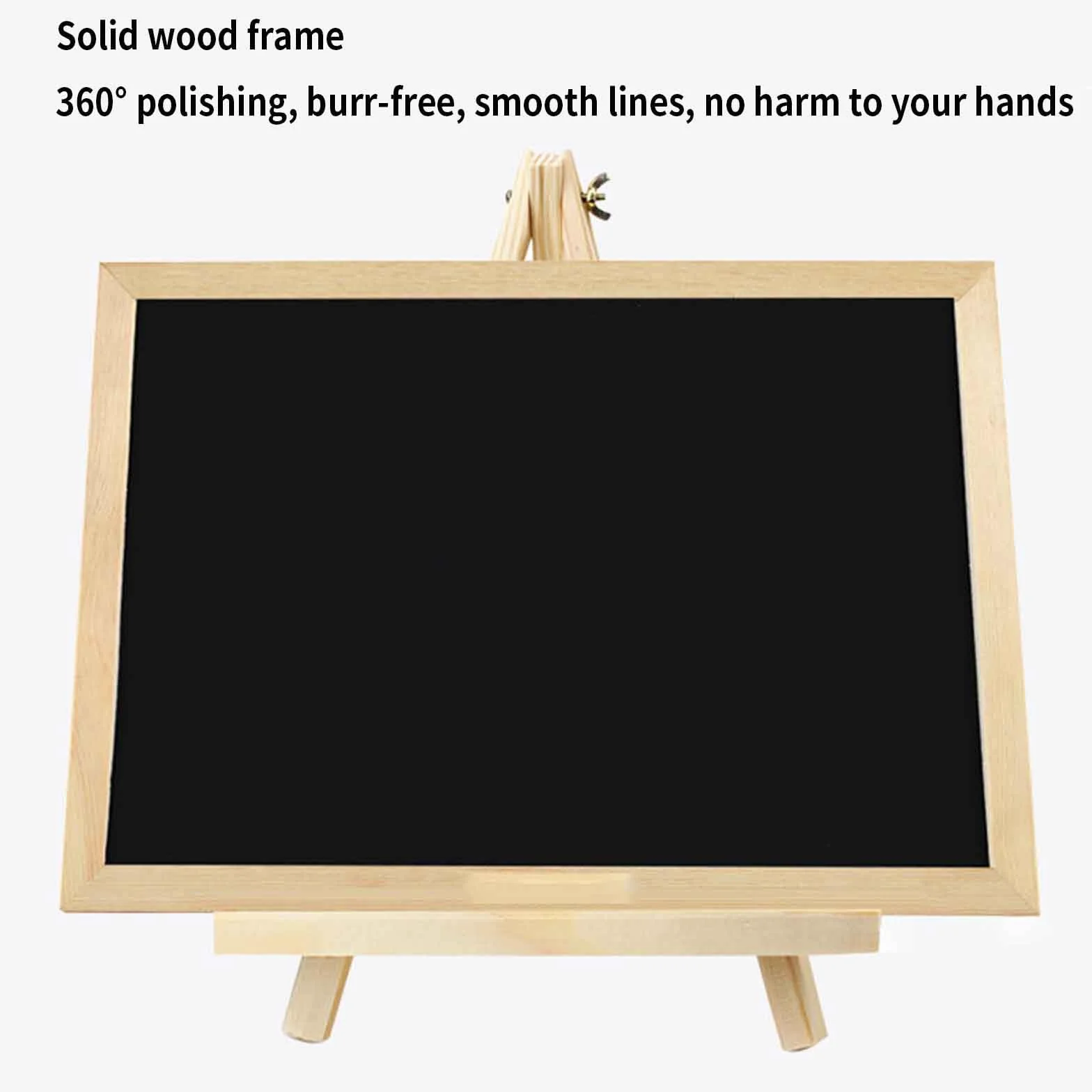 Lavagna Magnetica Per Calamite Cancellabile Lavagna Bianca Lavagne Con Cavalletto Con Piedistallo Cancellabili Lavagna Bifacciale Bacheca Da Tavolo Con Supporto Magnetico (Black,30X40CM)