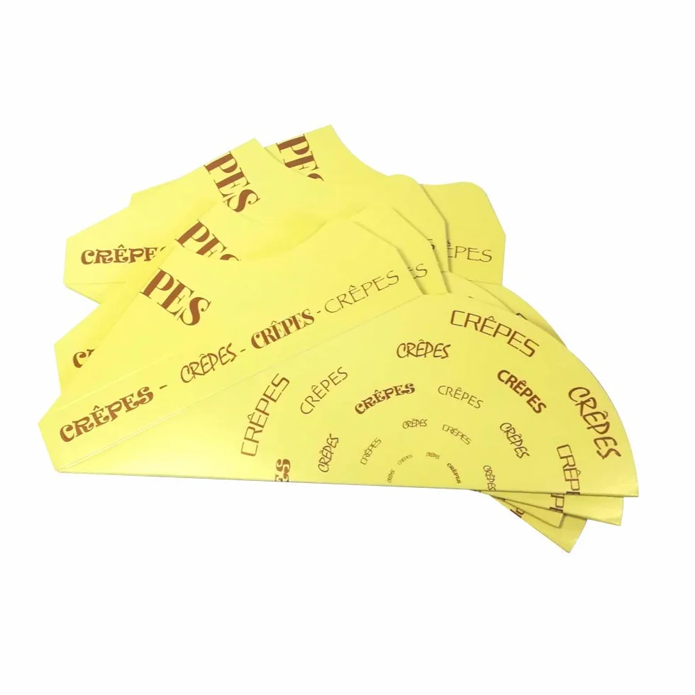 Astuccio Contenitore Porta Crepes in Cartone 50 Pezzi