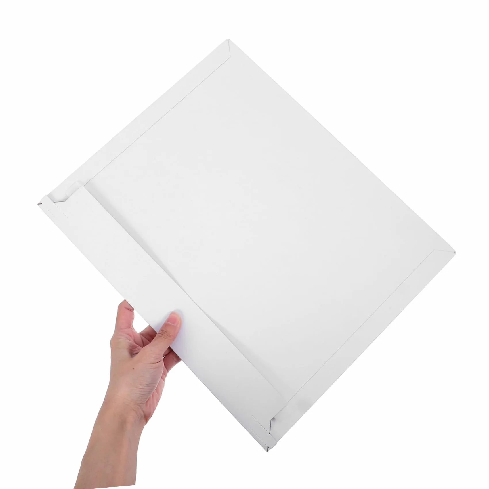 Buste per Spedizione Documenti 20 Pezzi Carta Bianche | Chiusura Autoadesiva, Struttura Rigida Resistente All’usura, Capienza Ampia per Piccoli Oggetti e Stampe