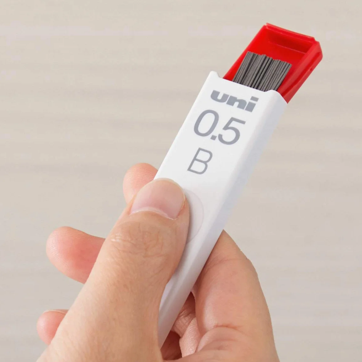 M. Pencil Uni - Mina portamine 0,3 2B, 10 punti, Hako ULS03252B