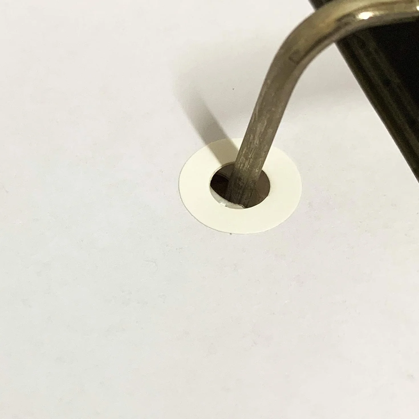 Salvabuchi Fogli Rinforzi Autoadesivi 13mm Trasparenti Bianco 1000 Pezzi