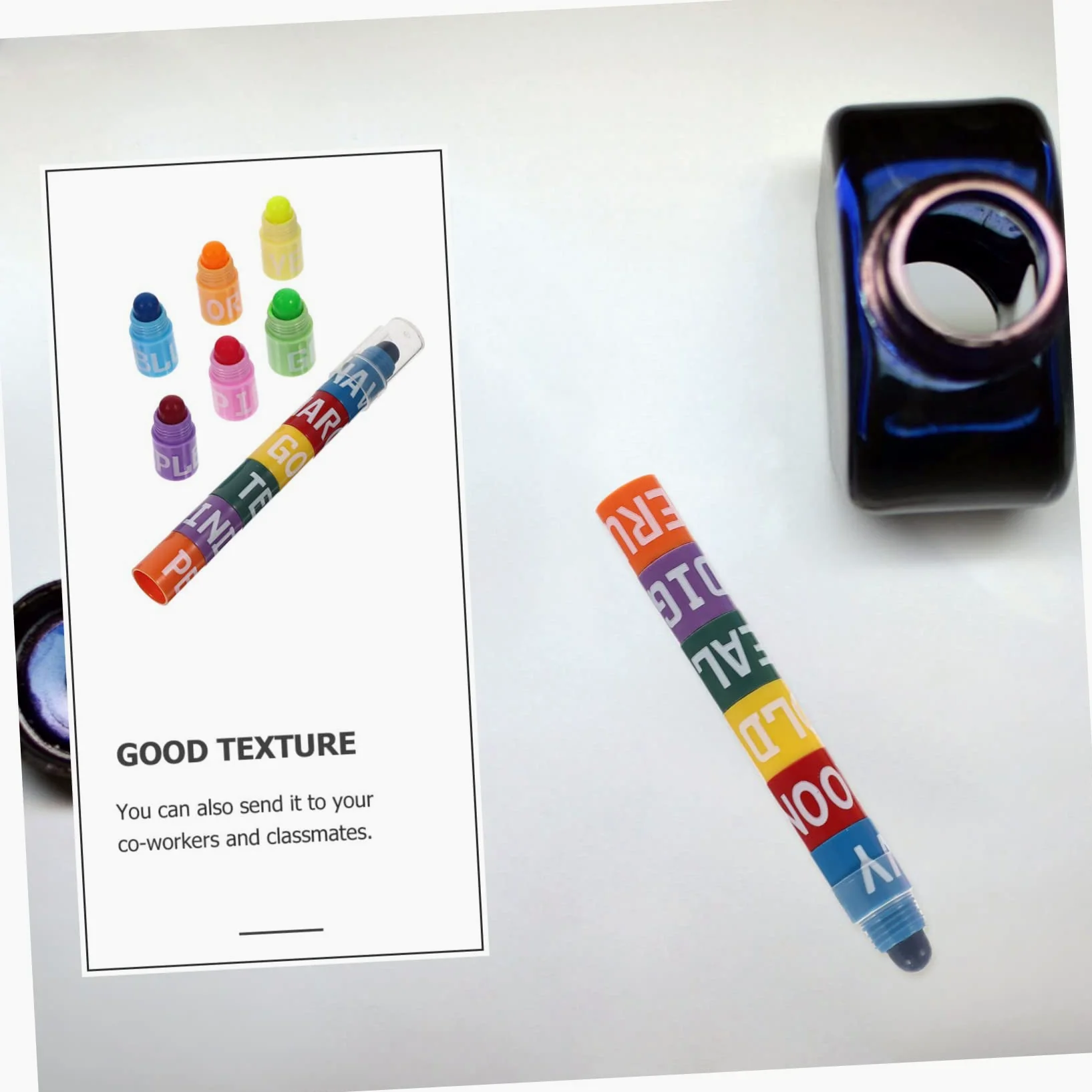 Abaodam 10 Set Di Evidenziatori Pennarelli Evidenziatori Penne Scolastiche Per Arte Scrittura Scrapbooking