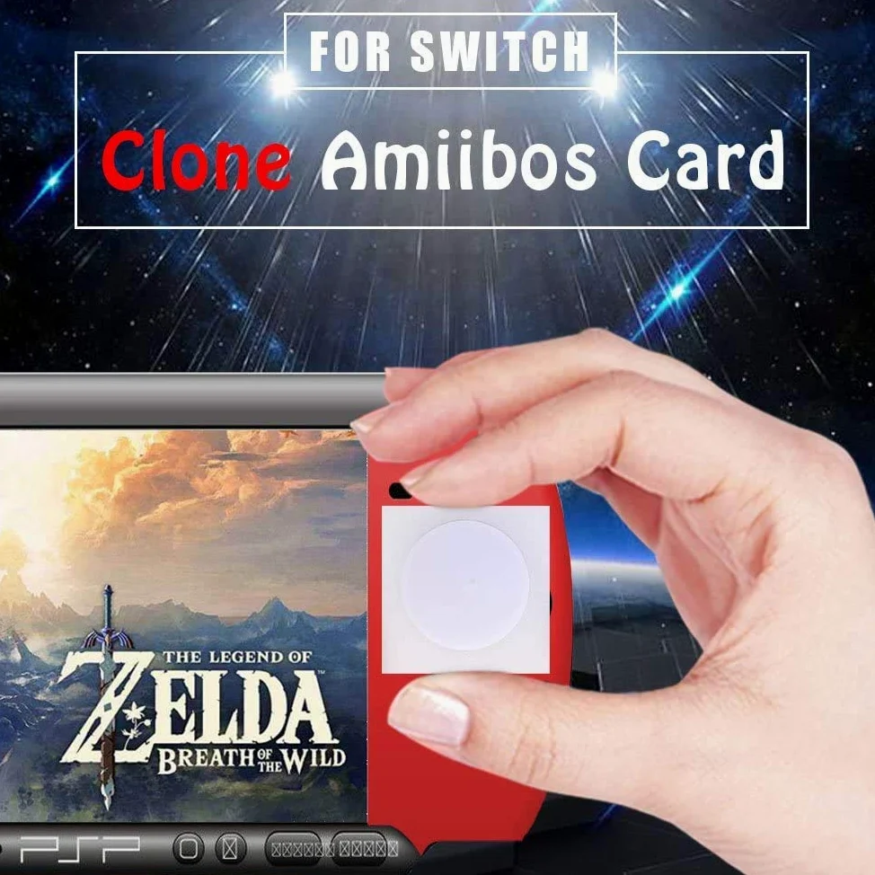 NFC sticker Ntag 215 per Nintendo Amiibo completamente programmabile NTAG215 tag NFC adesivi circolari funziona con Tagmo, Android e tutti gli altri dispositivi abilitati NFC 100pcs