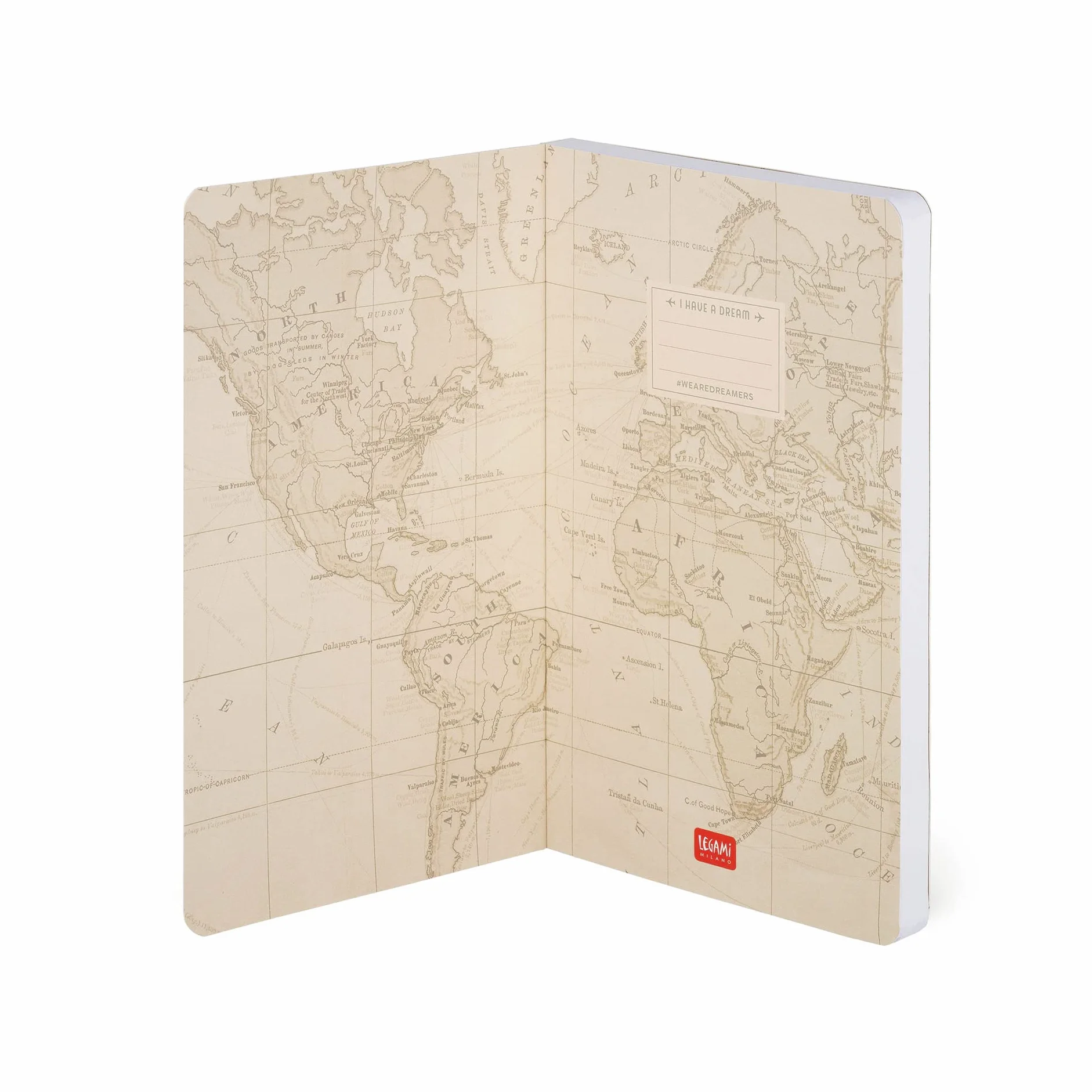 Legami Taccuino a Righe Medium 164 Pagine 13x21 cm Carta FSC