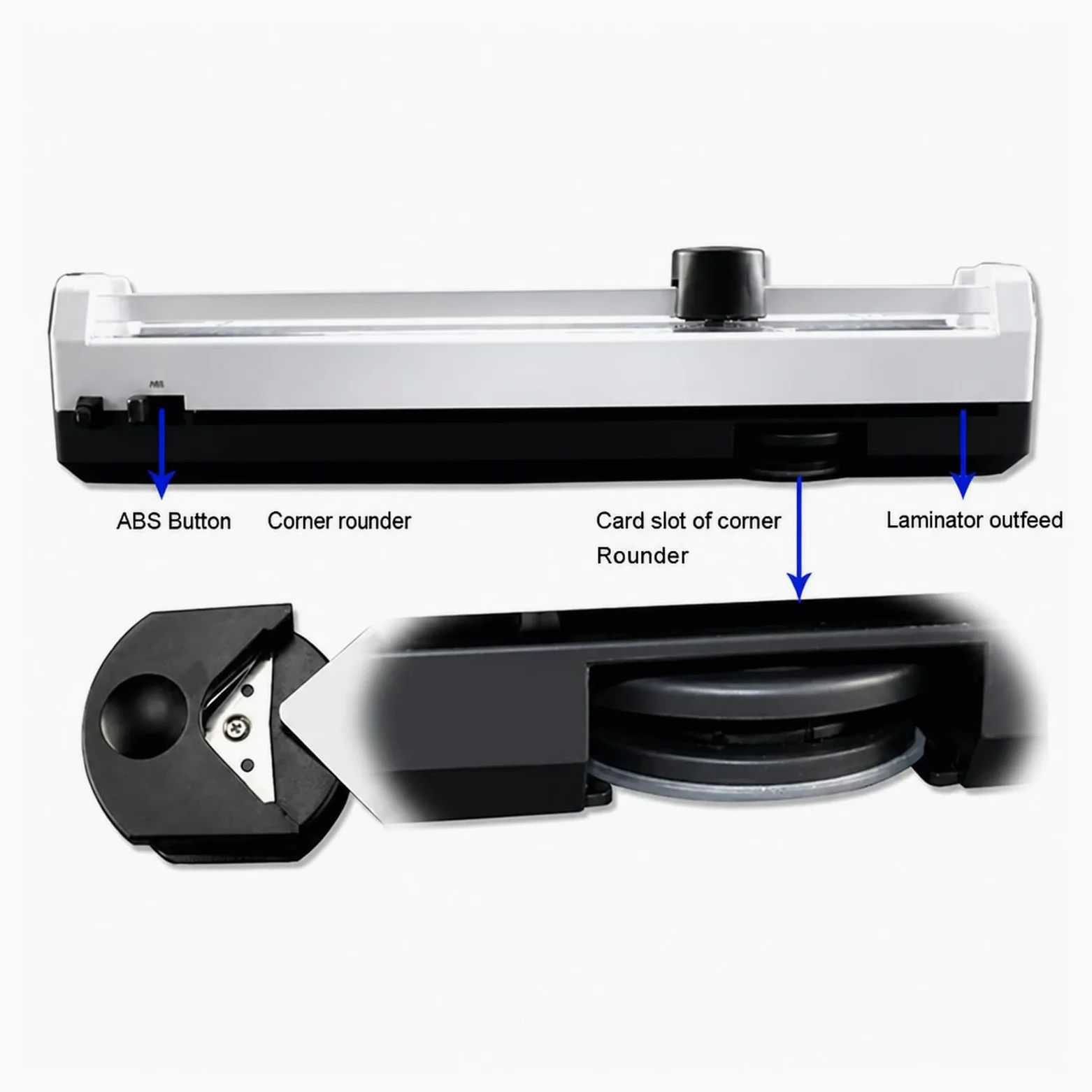 Plastificatrice, Plastificatrice A4 YE288 per la casa e l'ufficio | Caldo E Freddo, 220 V-240 V, 265 W/130 W, Larghezza 230 Mm, Spessore Massimo 0,5 Mm