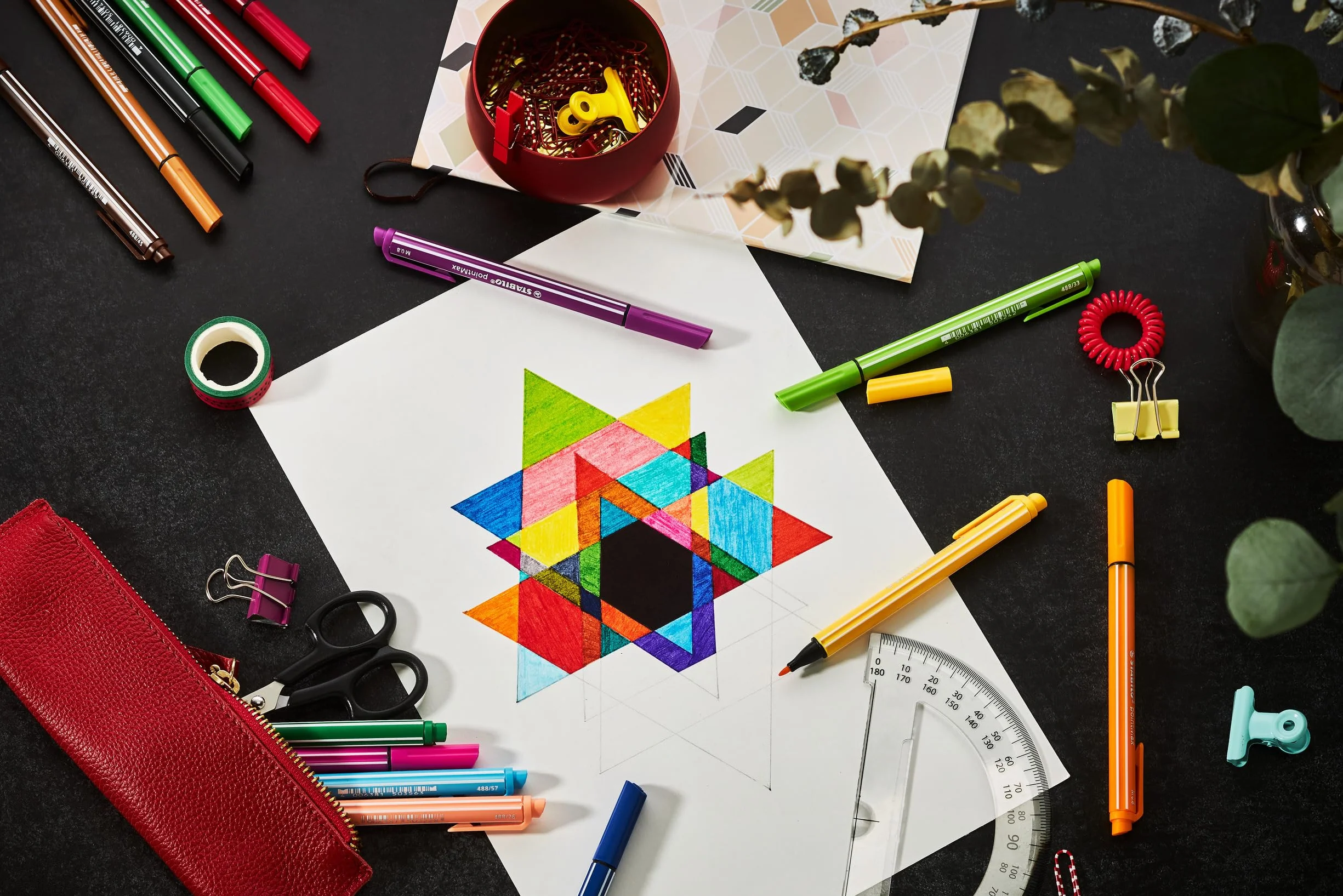 STABILO - Fineliner Premium - pointMax | Confezione da 32 pezzi, colori assortiti