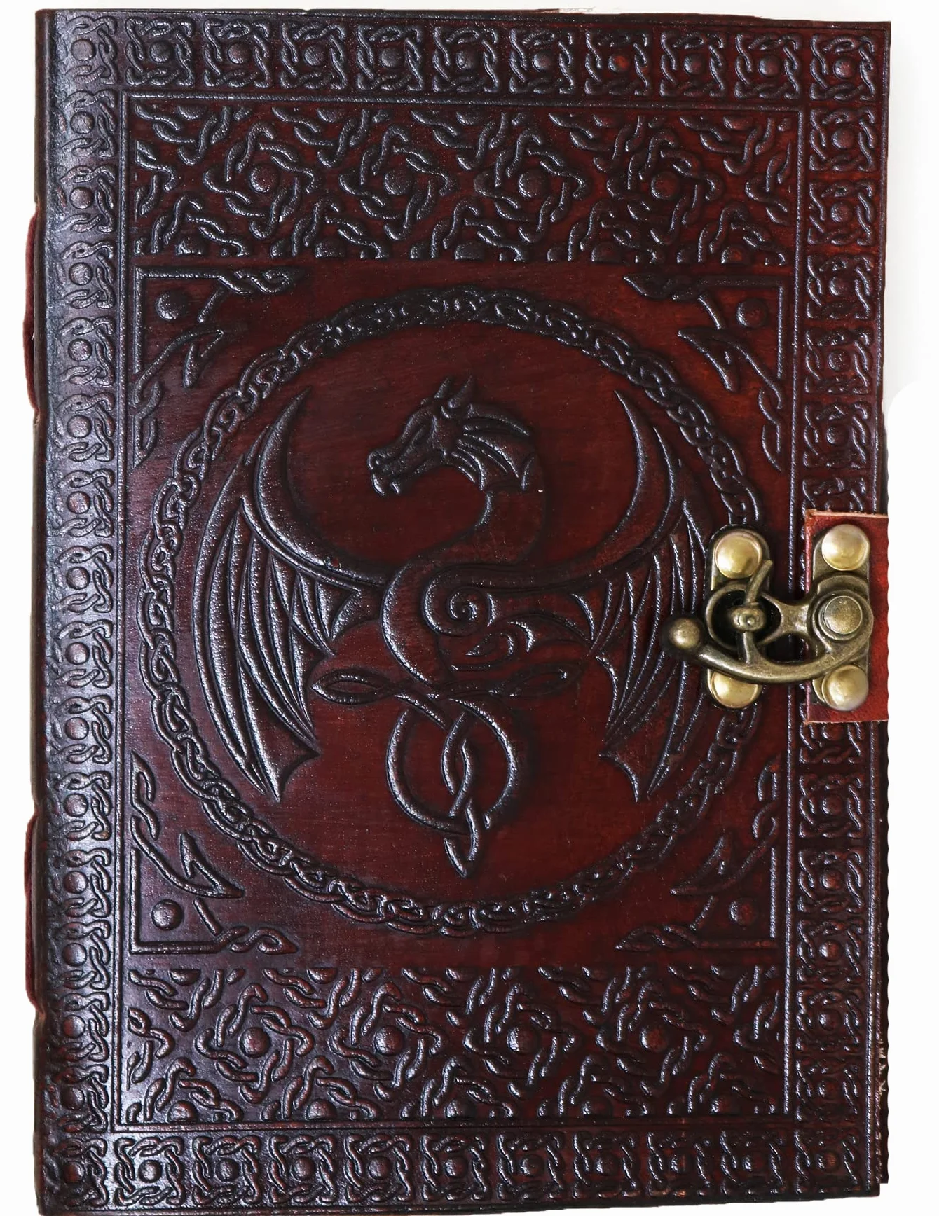 18 Cm Diario In Pelle Di Grimorio Vuoto Drago Da Libro Delle Ombre Magico Quaderno Per Schizzi Artisti Taccuino