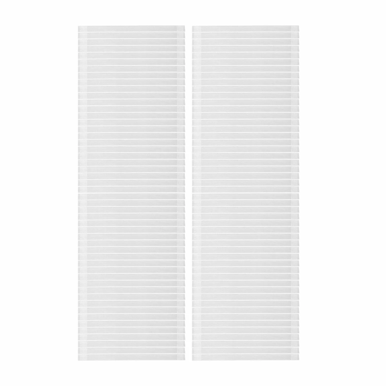 2 set di strisce di colla termica, 10 mm di larghezza, per rilegatura, per documenti, album, libri di testo, 100 pezzi, 28,5 x 1 cm