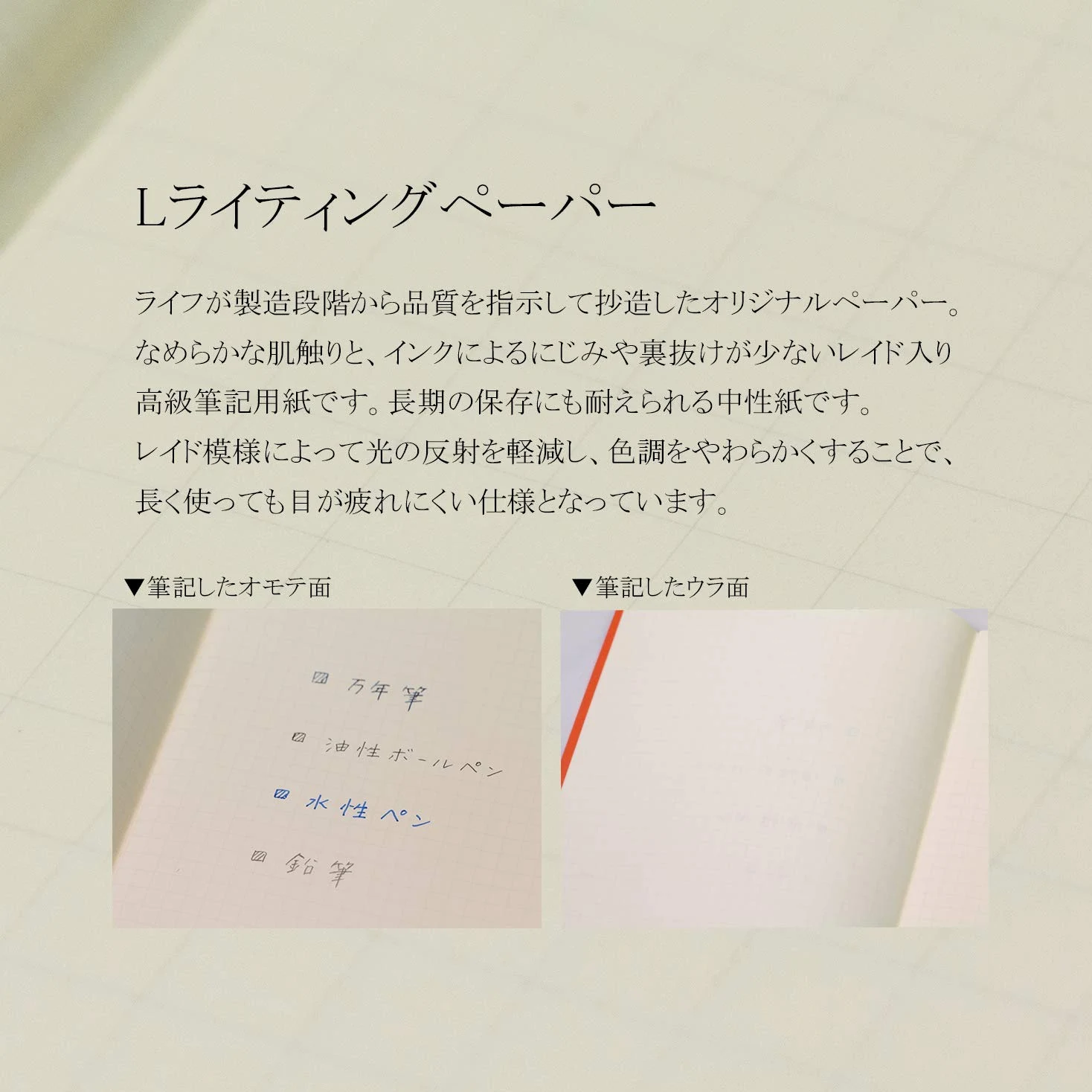 LIFE Noble Notes A4 5mm Squares Ruled Line N31 by LIFE