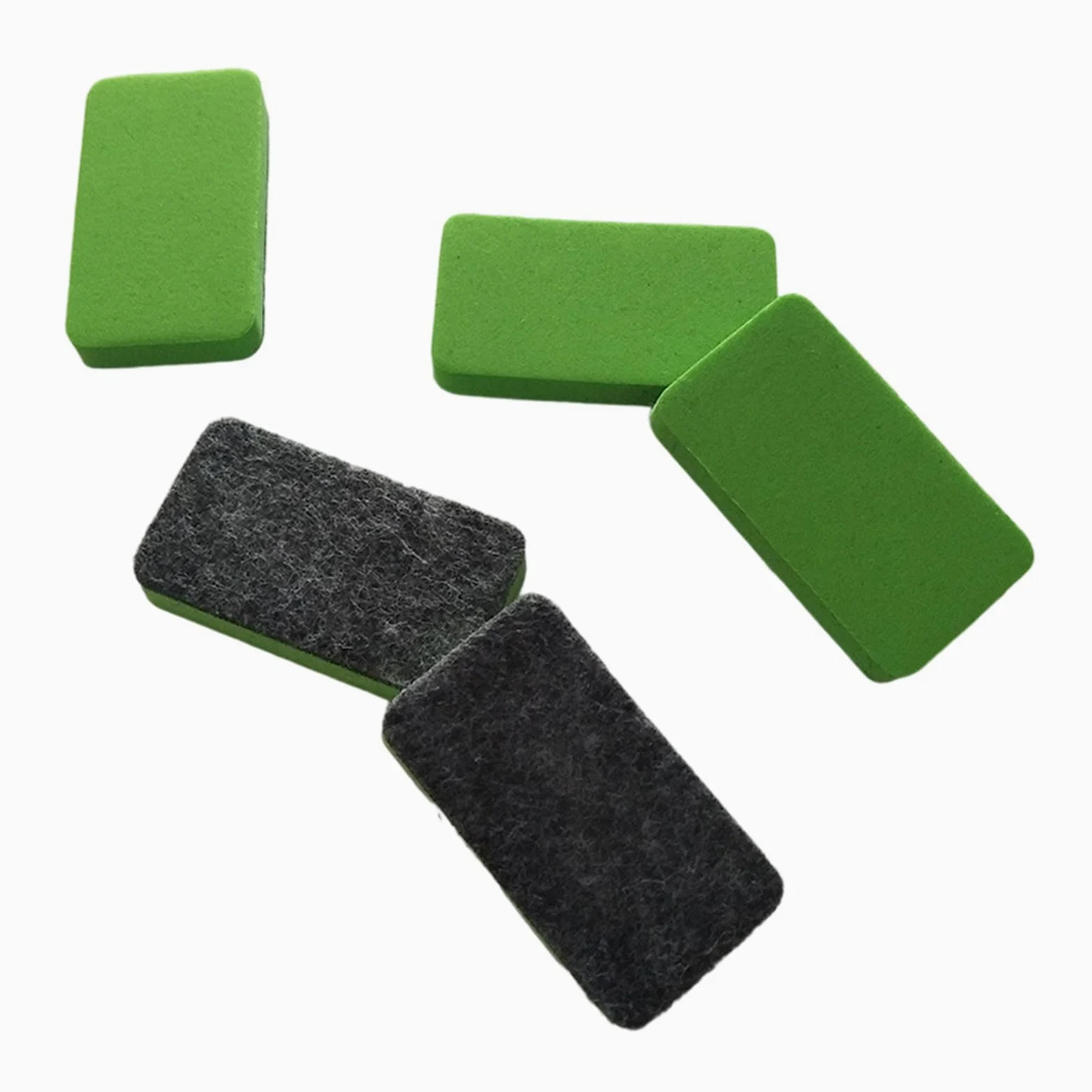 50 gomme da cancellare piccole in EVA per lavagna bianca con feltro, piccole lavagne per insegnanti, studenti, materiale scolastico, cancellini per lavagna bianca scolastica
