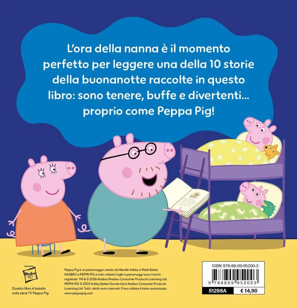 Peppa Pig 10 storie della buonanotte Ediz. a colori