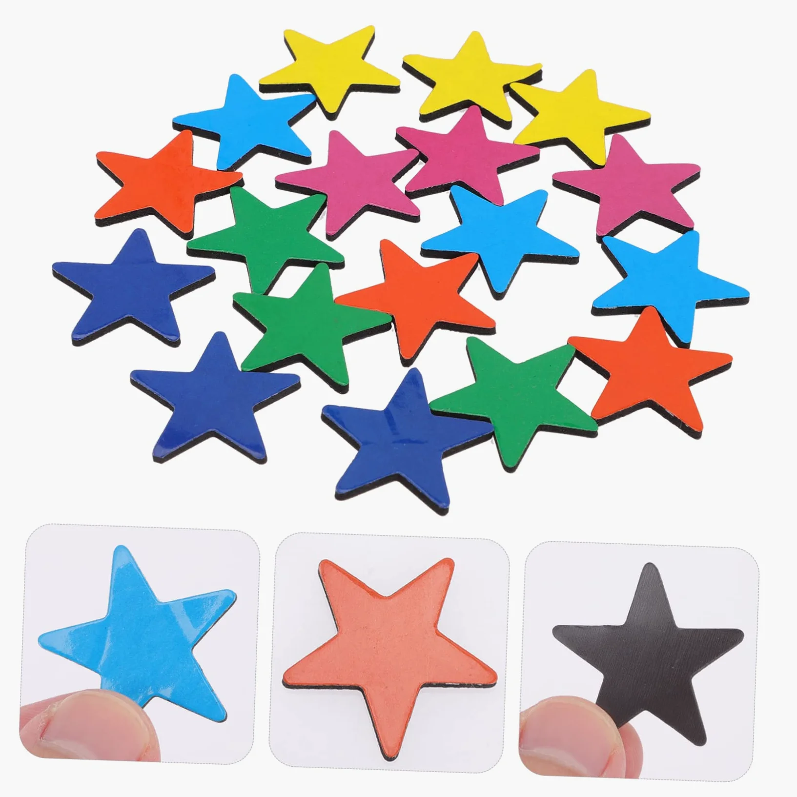 Alipis 200 Pz Magnete da pentagramma calamite adesivi mappa magneti magnete per magneti da per il co