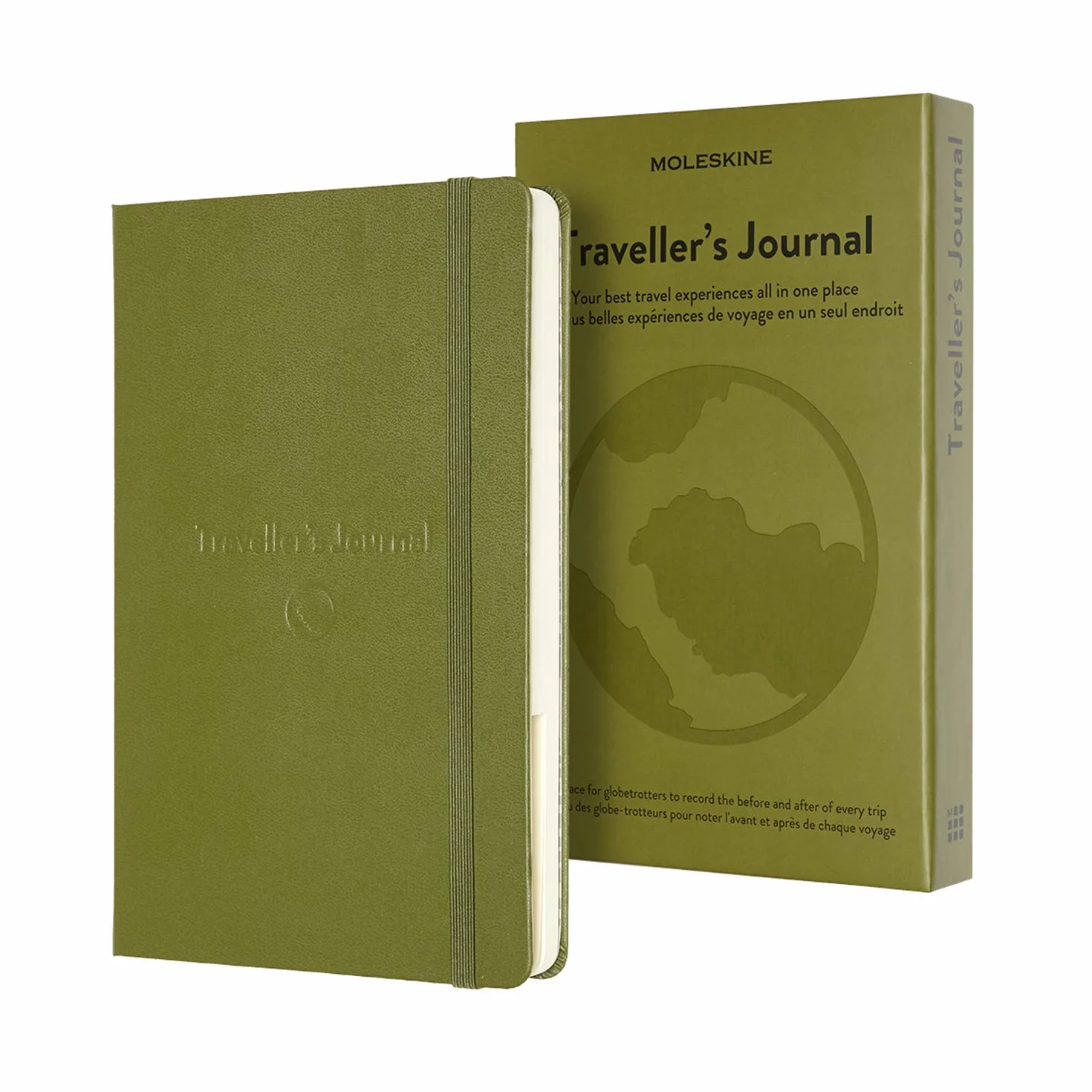 Moleskine Traveller's Journal, Taccuino a Tema per Organizzare e Ricordare i Tuoi Viaggi, Copertina Rigida, Formato Large 13 x 21 cm, 400 Pagine