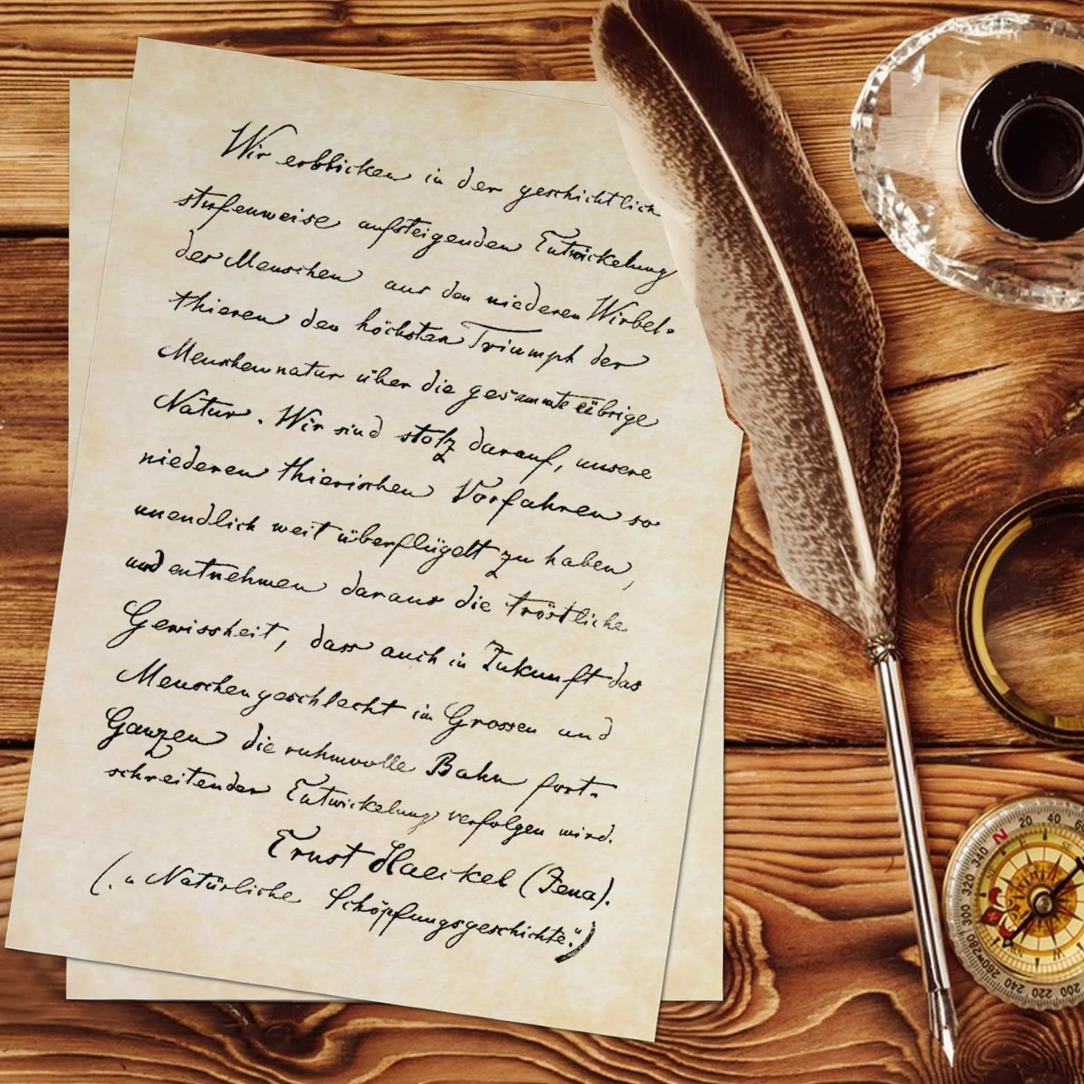 Carta Kraft Antica 70 Fogli DIN A4, Carta da Lettere Vintage Doppia Faccia per Scrivere Stampare (Giallo pallido)