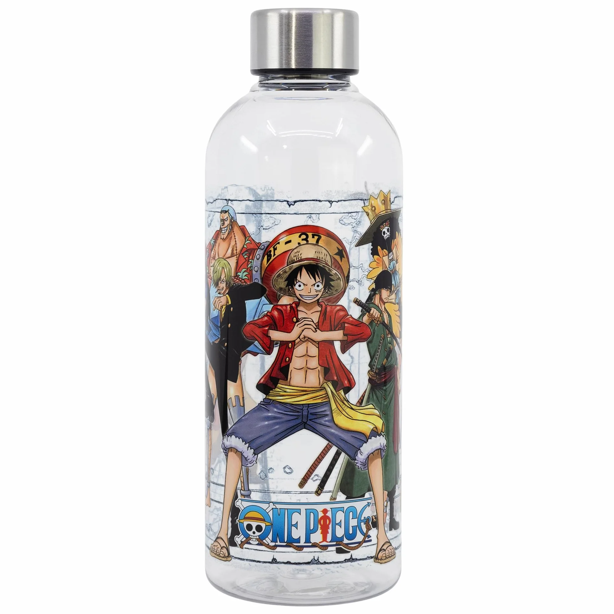 Stor Borraccia Riutilizzabile One Piece 850ml Plastica Senza BPA Tappo a Vite Metallico Anti-Goccia