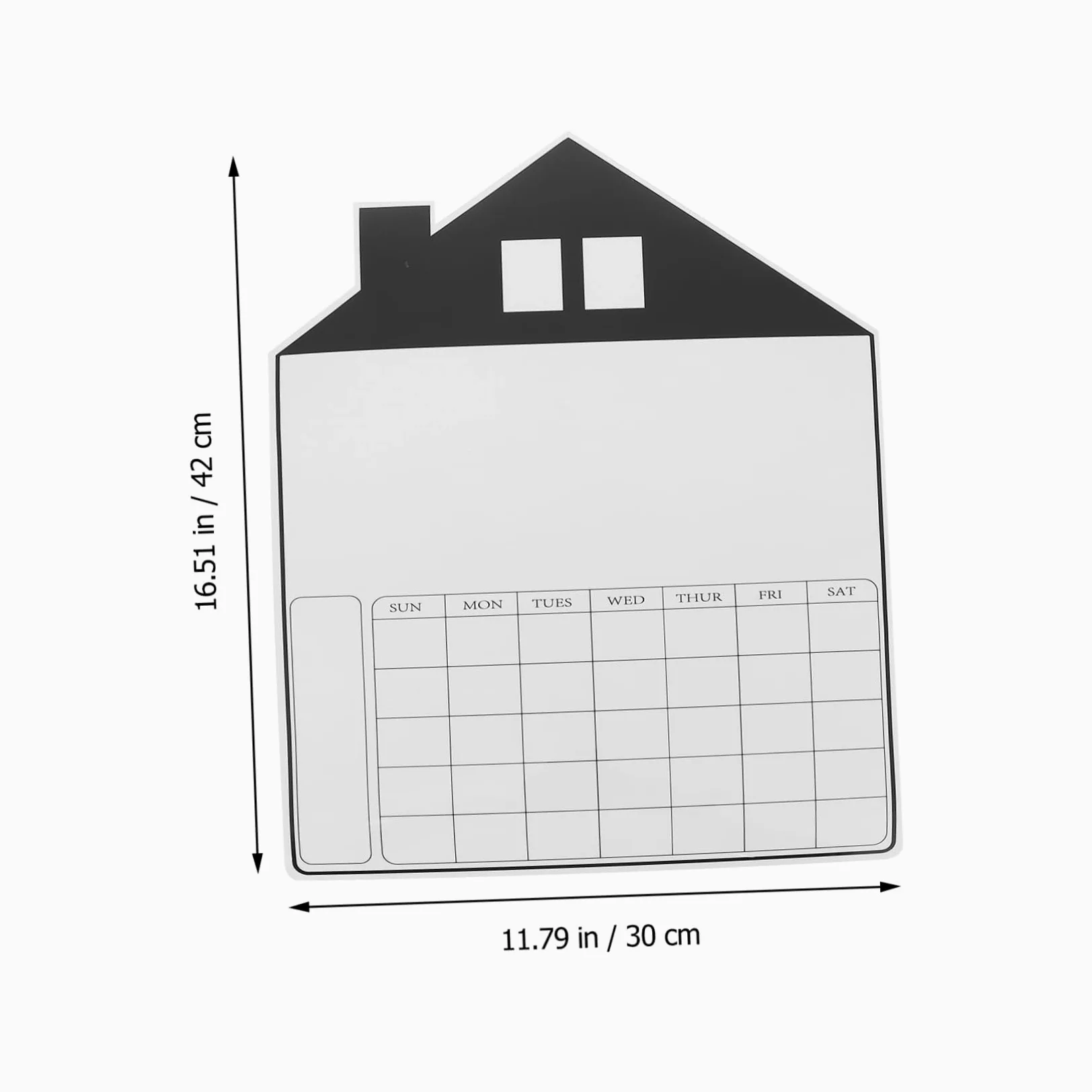 STOBOK 2 Pezzi Lavagna Calendario Magnetica Per Frigorifero Lavagna Bianca Cancellabile Pianificazione Settimanale Mensile Per Frigorifero Da Cucina