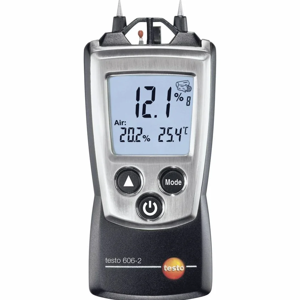 Testo 606-2 Misuratore di umidità legno/materiale con termometro NTC