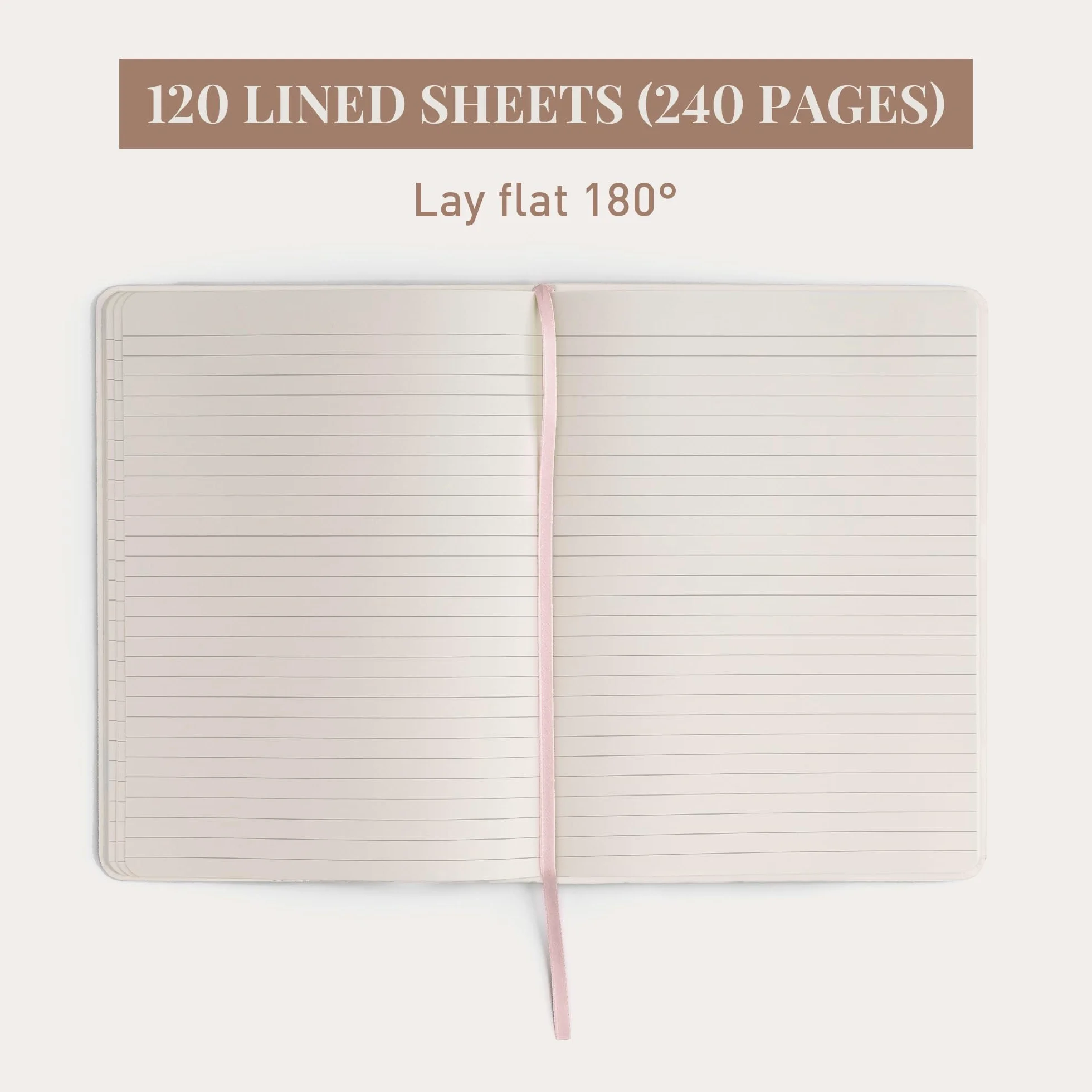 Rileys & Co Taccuino Rigido 8x6 Pollici 240 Pagine a Righe Floreale