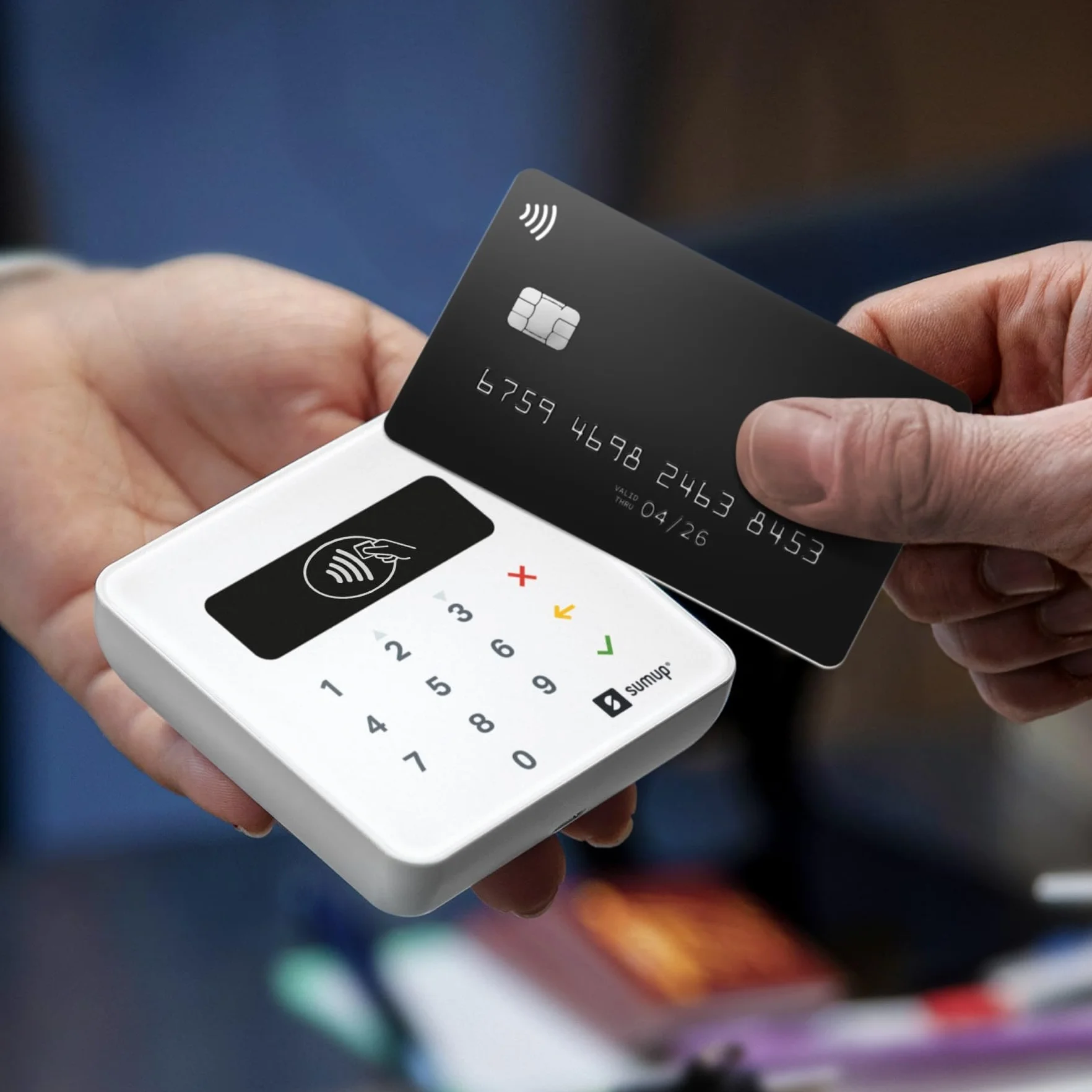 Sum Up Air - Lettore Carte Visa, V PAY, Mastercard, Maestro o American Express. Contactless (NFC)