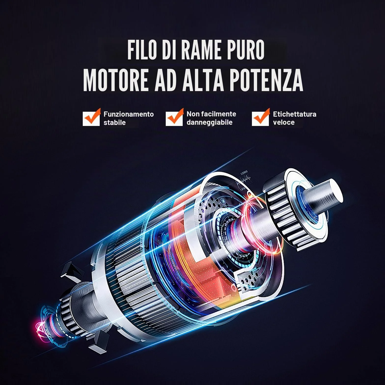 VEVOR Etichettatrice Semiautomatica per Bottiglia Rotonda, 20-50Pezzi/min, Applicatore di Etichette, Etichettatrice Regolabile Adatta per Bottiglie Larghezza Etichetta tra 13-150mm Lunghezza 25-300mm