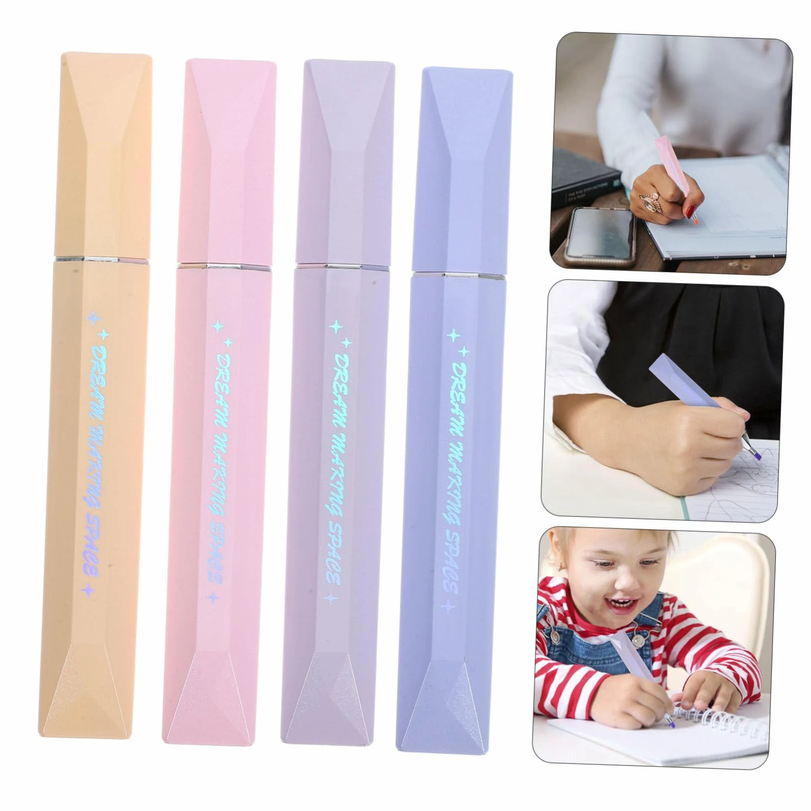 12pezzi Evidenziatori Colorati Punta Per Studenti e Insegnanti Aesthetic Per Disegni e Creazioni Per Scuola e Ufficio