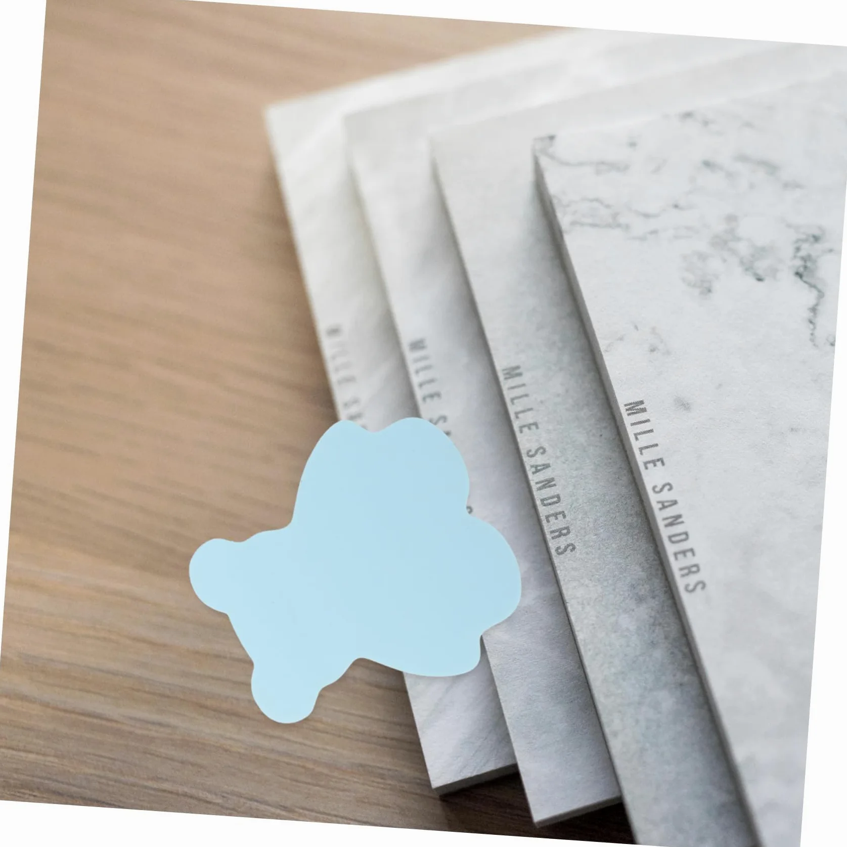 HOMSFOU 4 Pezzi Note Adesive Animali Colorati Libri Memo Pad Autoadesivi per Ufficio e Casa