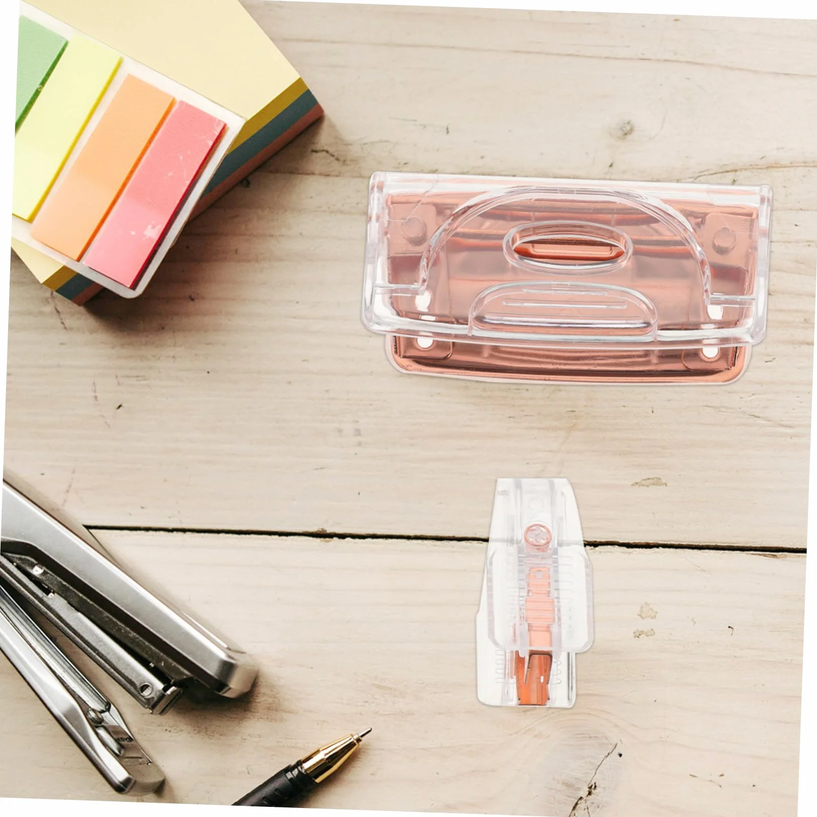 LALAFINA 5sets Perforatore e Estrattore Di Graffette Ufficio Pratico e Versatile Accessori Eleganti Per Organizzazione Documenti Facile Utilizzo Per Maggiore Produttività Design