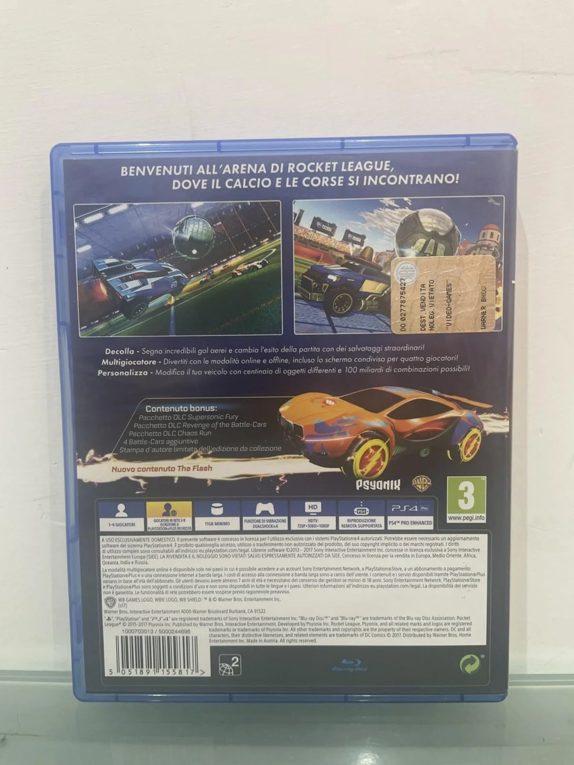 WARNER BROS INTERACTIVE ENT Rocket League - Ultimate Edition (PS4) Preowned