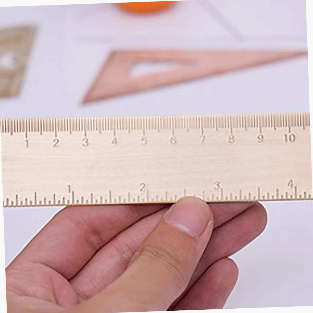 EXCEART 3sets Righelli Triangolari Kit Di Strumenti Geometrici Con Triangolo Righello e Goniometro Per Architettura e Disegno Tecnico Facile Da Trasportare