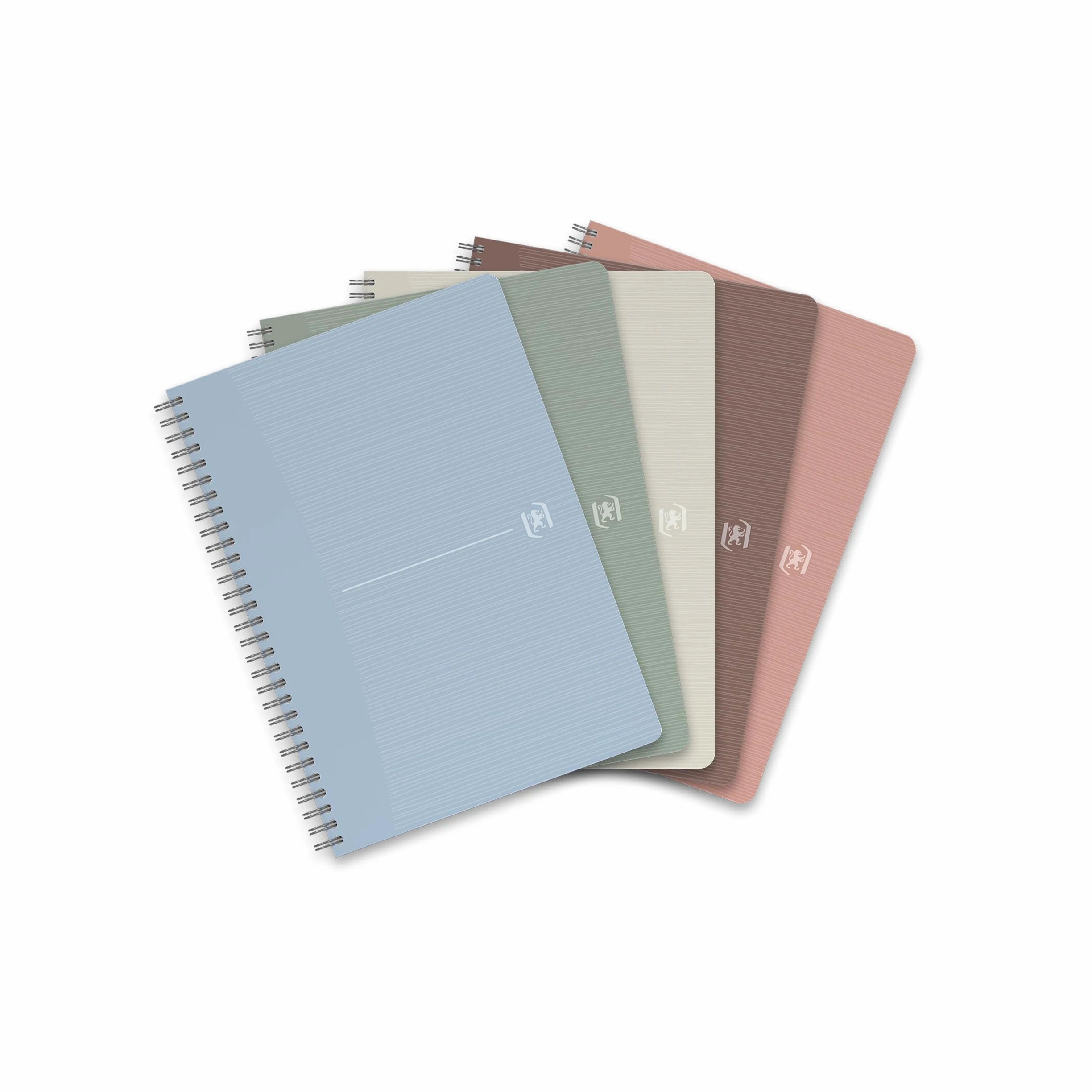 Oxford Office My Rec'Up - Quaderno a righe, formato A5, 180 pagine, colori assortiti, confezione da 5