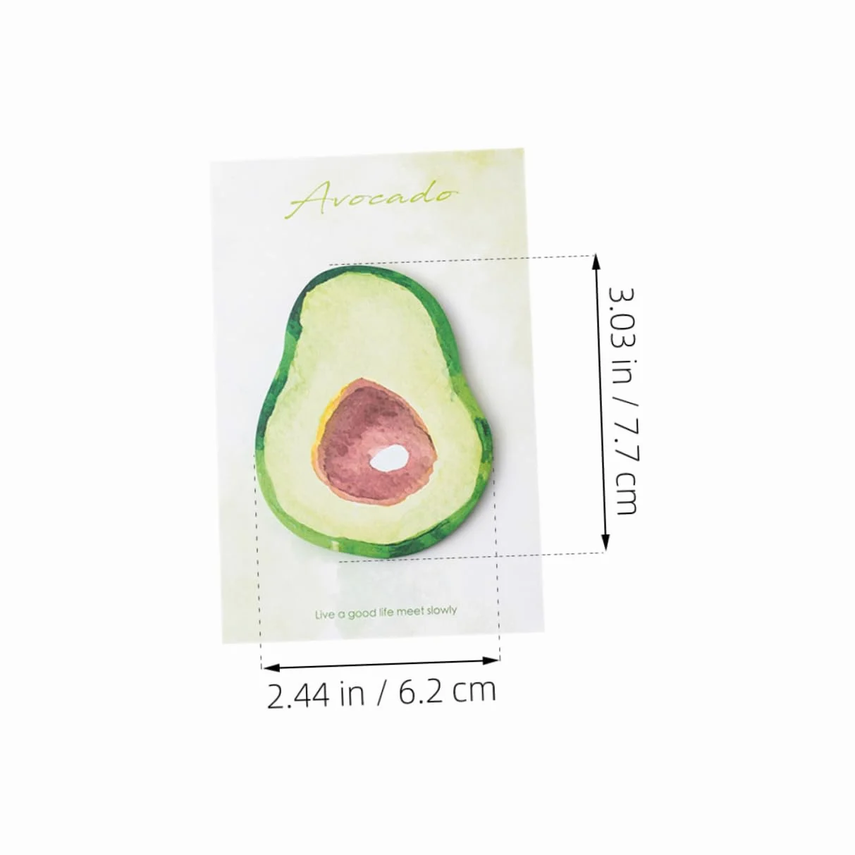Uonlytech 4 Pezzi 8 Note Adesive a Forma Di Frutta Colorato Divertente Pastiglie Taccuini Di Uso Quotidiano Taccuini Portatili Adesivi Per Libri Schede Del Libro Pad Di Memo Compatti Carta
