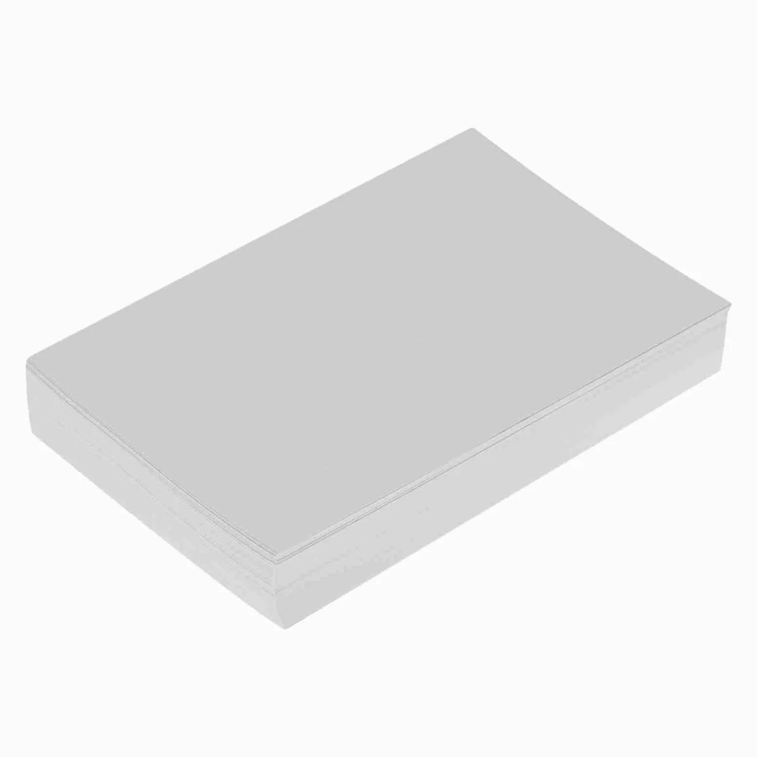 SIXRUN Carta Fotografica Lucida A4 Carta Fotografica Ad Asciugatura Rapida per Getto d'Inchiostro Fogli in Pasta di Legno Finitura Lucida su un Lato Elevato Assorbimento di Inchiostro per Foto Menu
