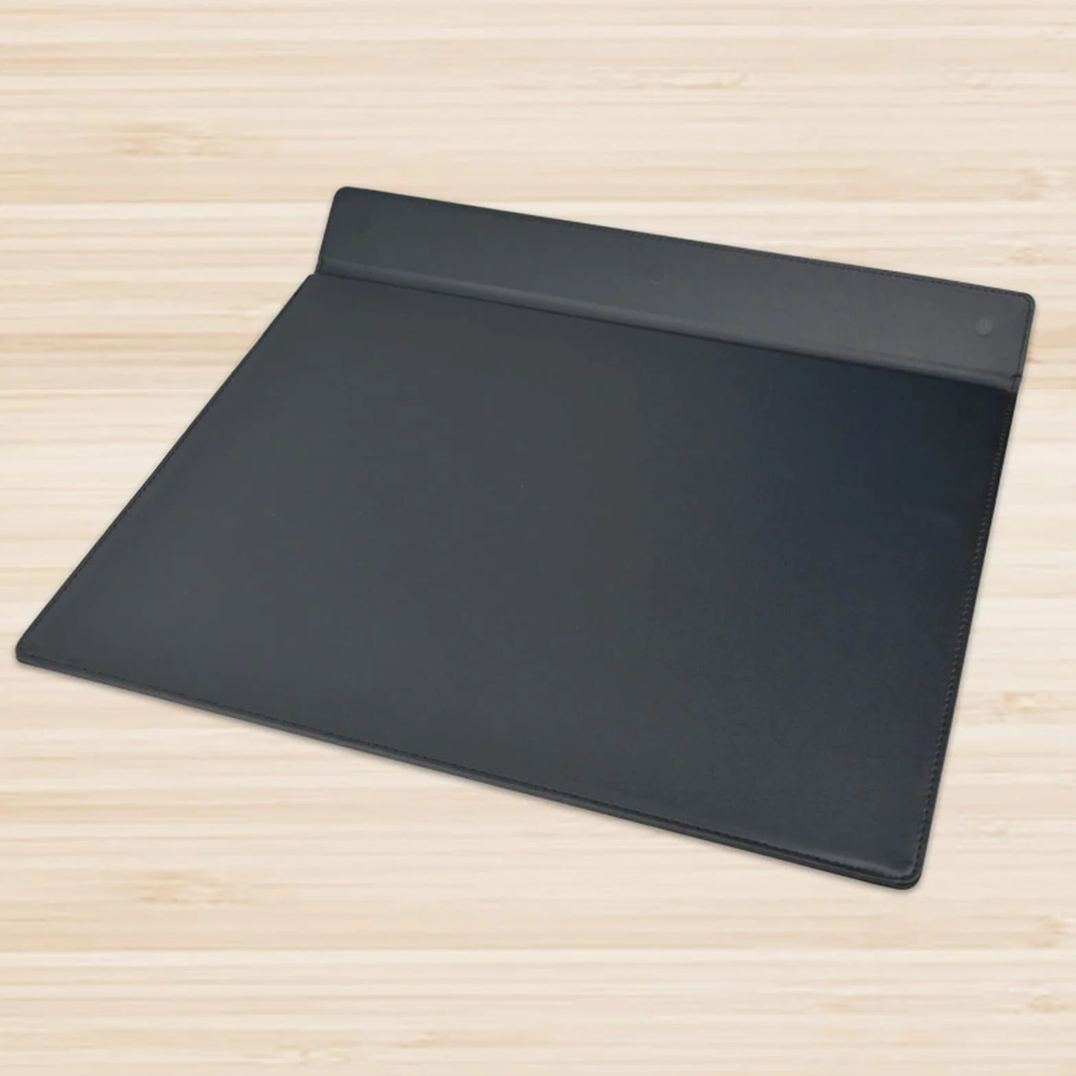 Portablocco Business foldering di Fascia Alta riunione di Cuoio Scrittura tampone A3 Desk tampone Signature Clip legante Magnetico per Ufficio, Hotel, Studio Clipboard Portablocco (Color : Black)