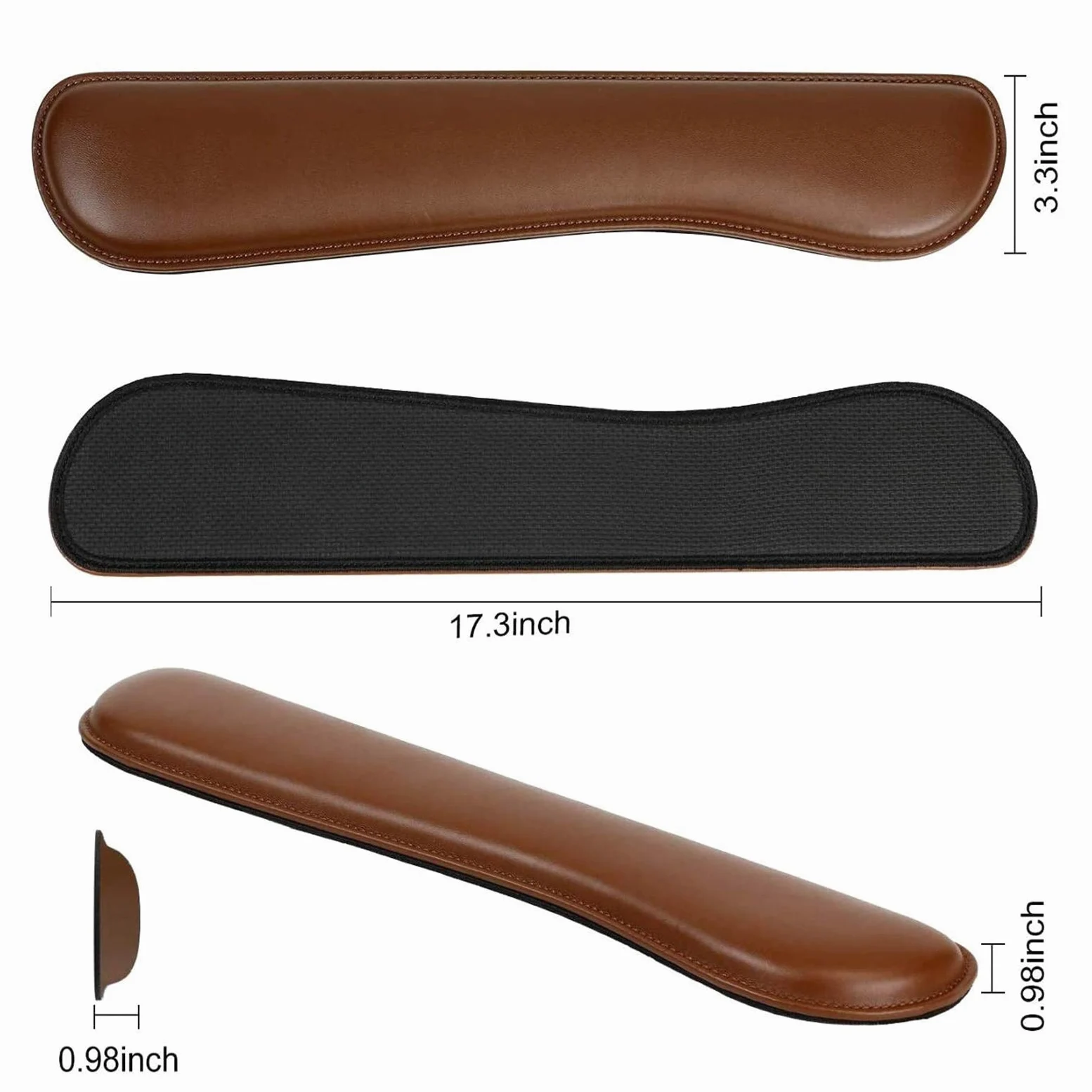 Tastiera Poggiapolsi Pad E Mouse Supporto Polso Set Pad,Base in Gomma Antiscivolo Supporto Poggiapolso con Ergonomico Memory Foam per Una Facile Digitazione E Sollievo dal Dolore