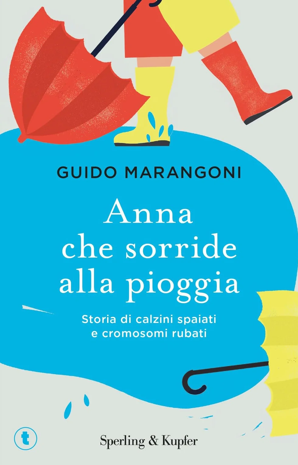 Anna che sorride alla pioggia