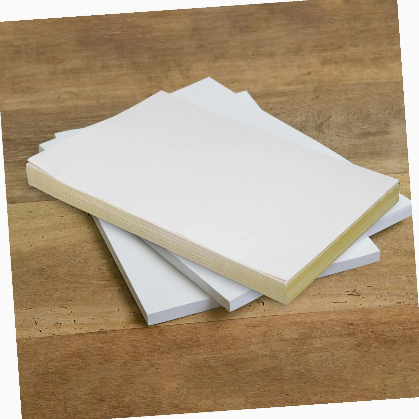 WOONEKY 100 fogli Carta Opaca per Stampante Etichette Autoadesive di Alta Adesione Facile da Stampare e Sganciare Adatta per Decalcomanie Auto Decorazioni Finestra e Note Personalizzate