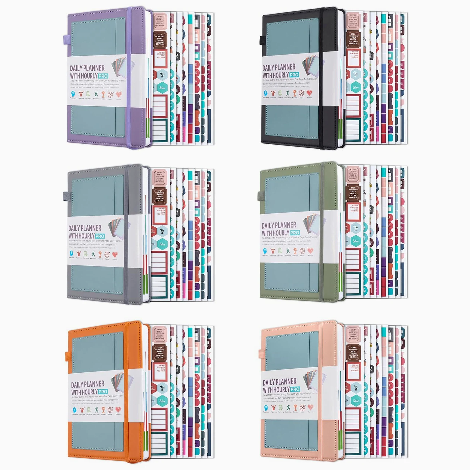 Agenda 2025 Agenda giornaliera/settimanale/mensile Notebook Journaling Notebook Forniture per ufficio scolastico