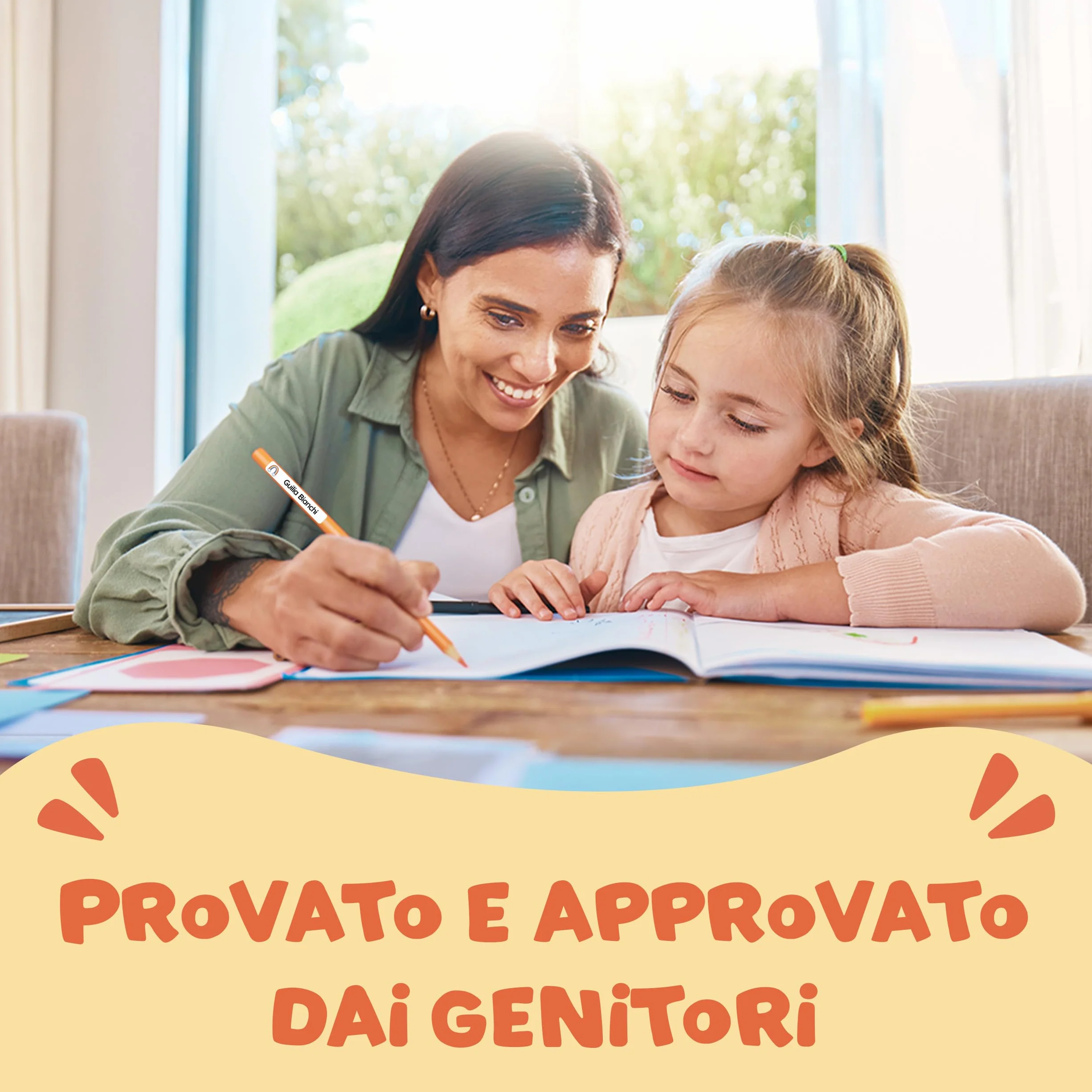 Etichette Adesive Scuola Personalizzate con Nome per Penne, Matite e Vestiti Bambini