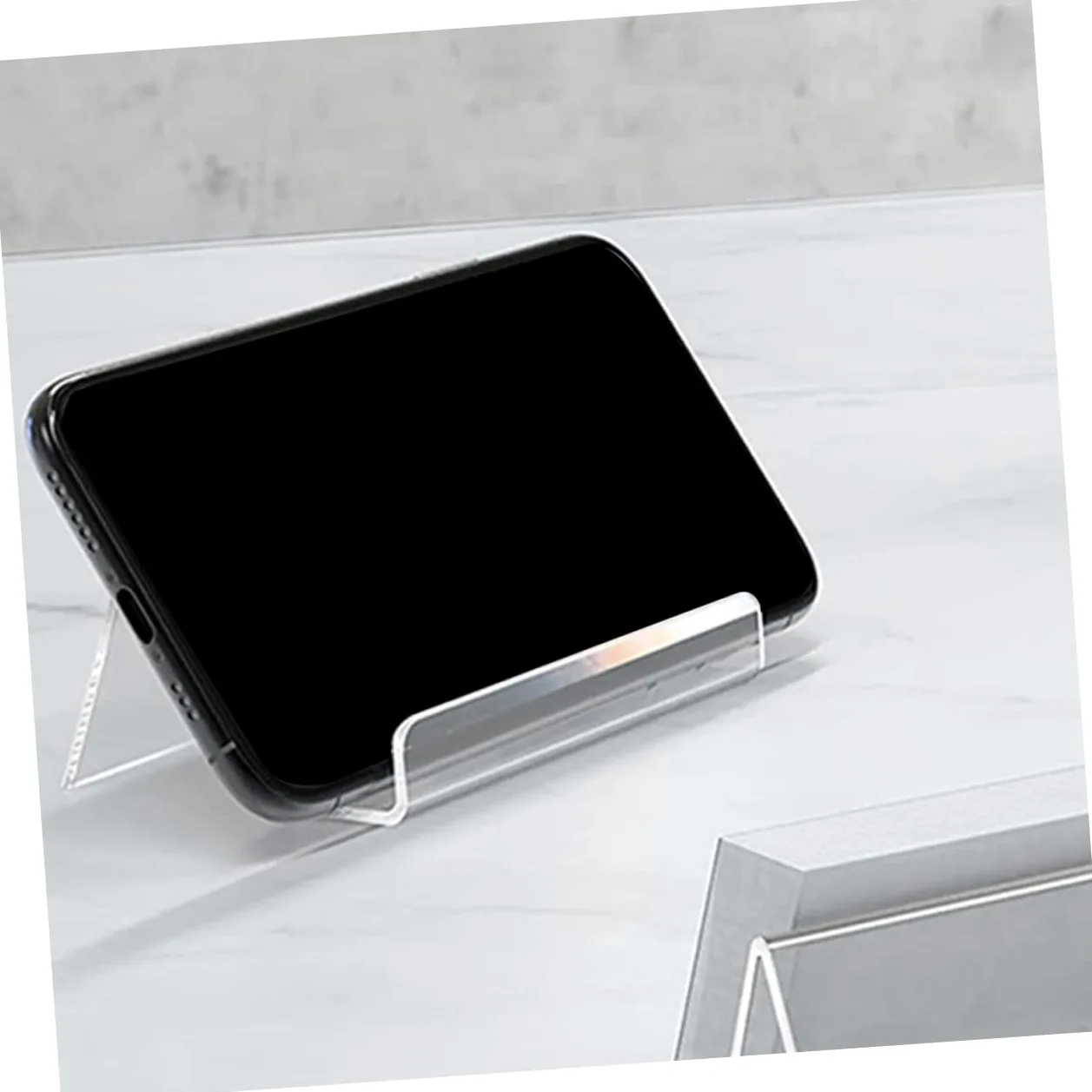 jojofuny 4 Set Biglietti Visita Supporti Eleganti Per Ufficio Espositori Per Biglietti Visita E Organizzatori Per Scrivania Design E Resistente Per Immagine Professionale 6 Pezzi*4